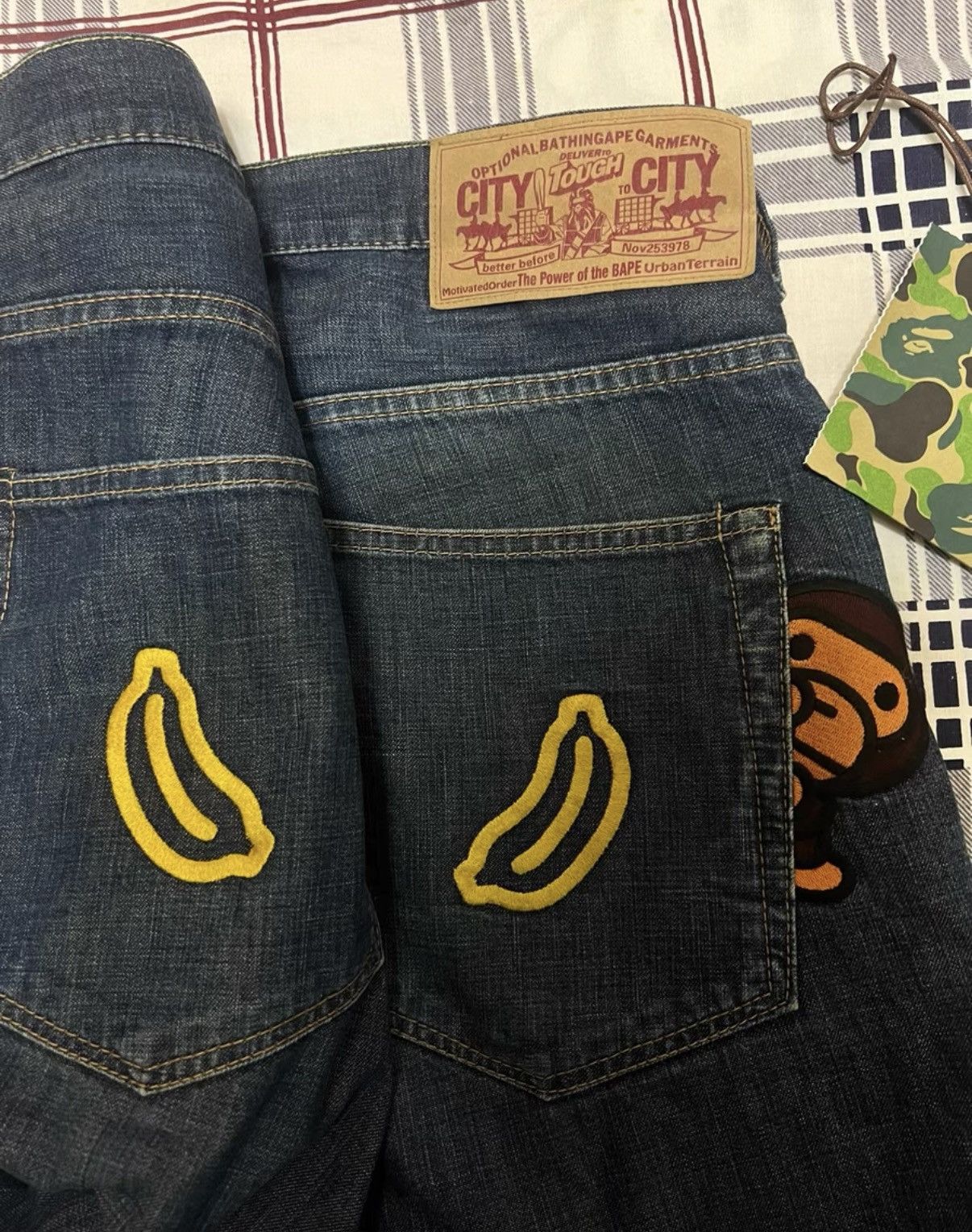 Bape BAPE Baby Milo denim shorts Size US 38 / EU 54 - 7 Thumbnail