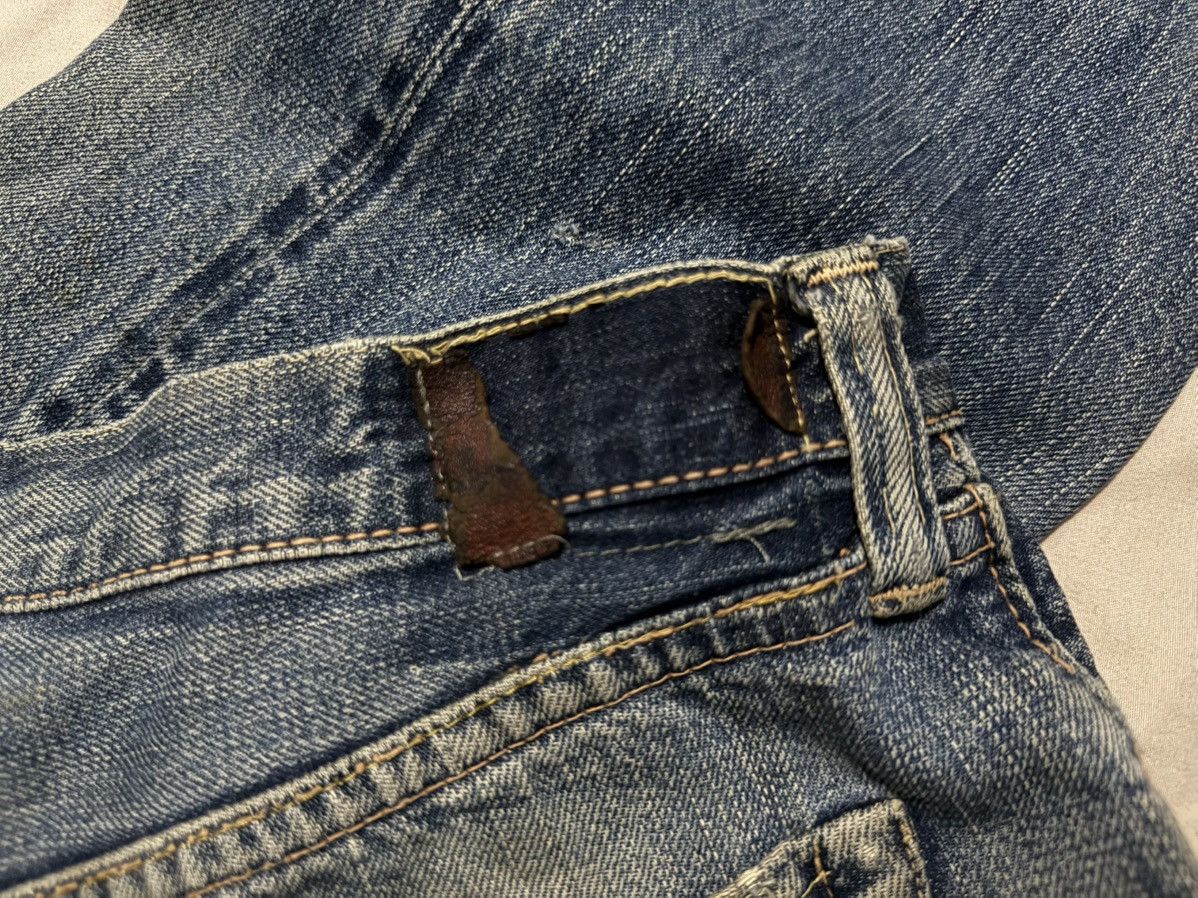 Japanese Brand Heavily Distressed Fullcount Selvedge Denim Size US 33 - 19 Thumbnail