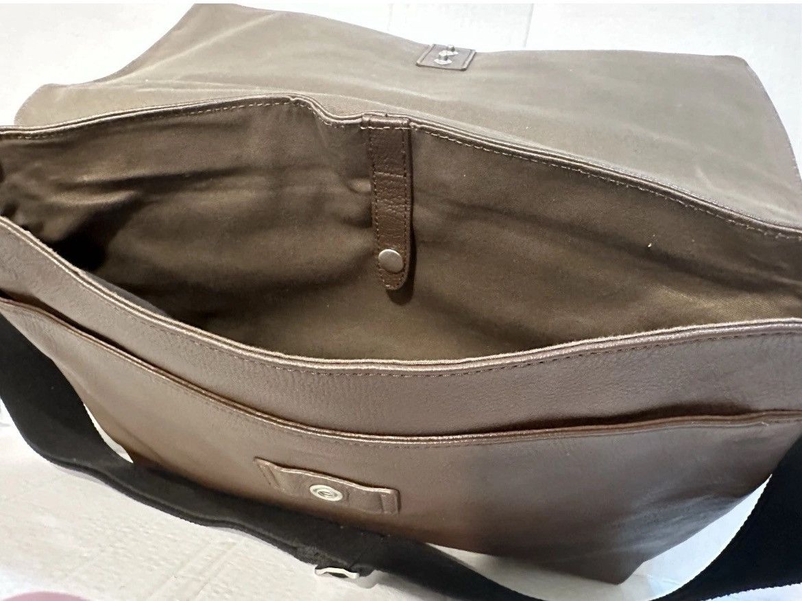 Jack Spade Jack Spade Brown Leather Messenger Bag – Laptop Briefcase Size ONE SIZE - 11 Thumbnail
