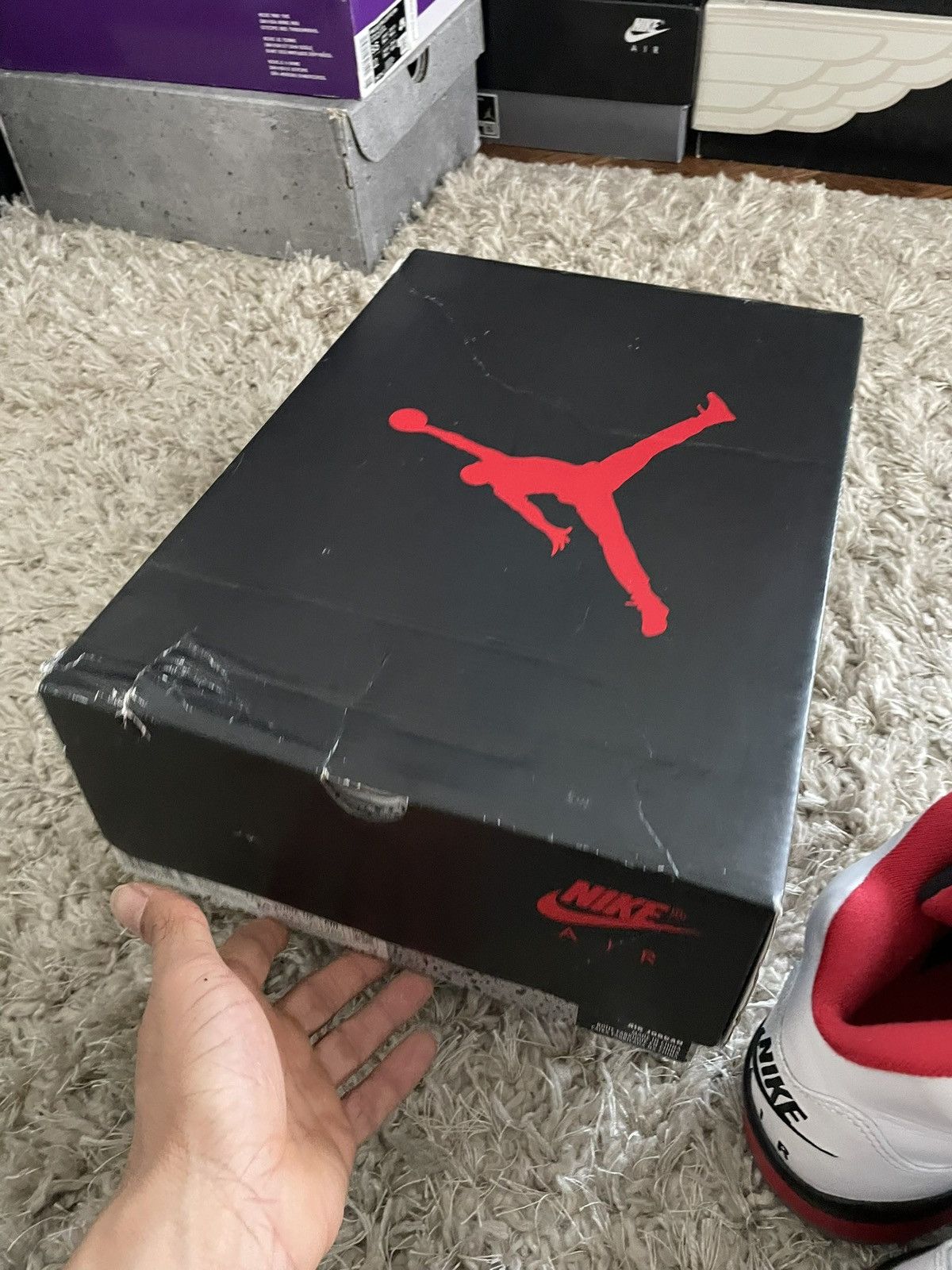Jordan Brand Jordan 5 Fire Red Size US 8.5 / EU 41-42 - 10 Thumbnail