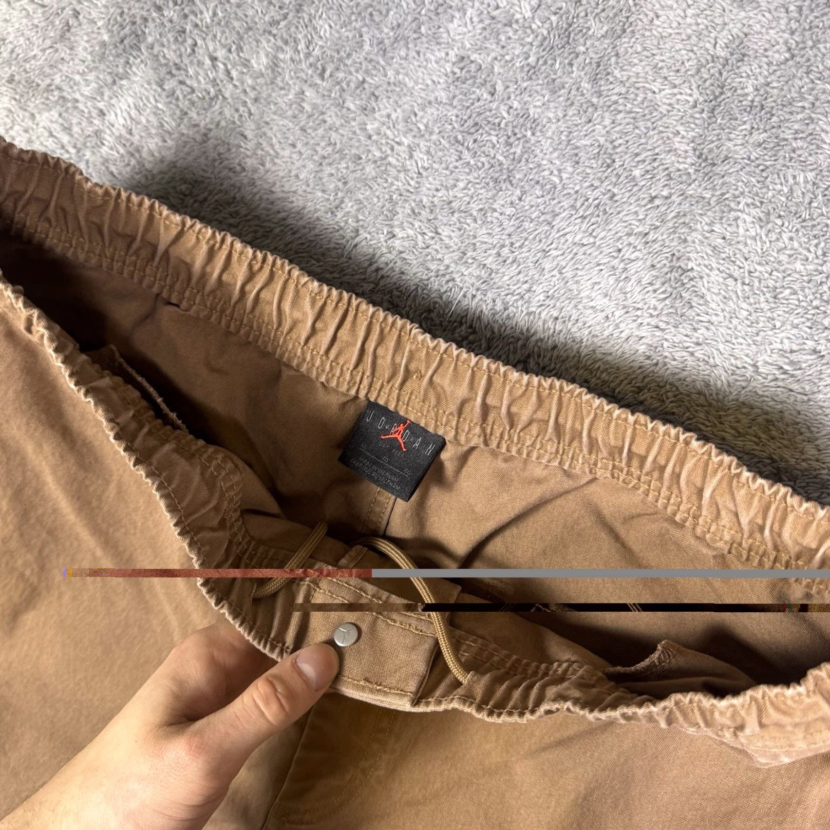 Nike Nike Jordan Chicago Utility Pants Men XL Cargo Trousers Pockets Canvas Cotton Brown Size US 36 / EU 52 - 7 Thumbnail