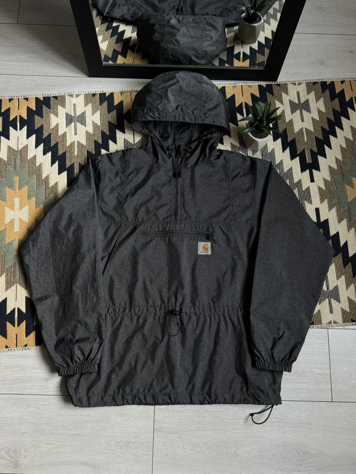 Carhartt Vintage Carhartt Spinner Pullover Nylon Jacket Size US L / EU 52-54 / 3 - 1 Thumbnail