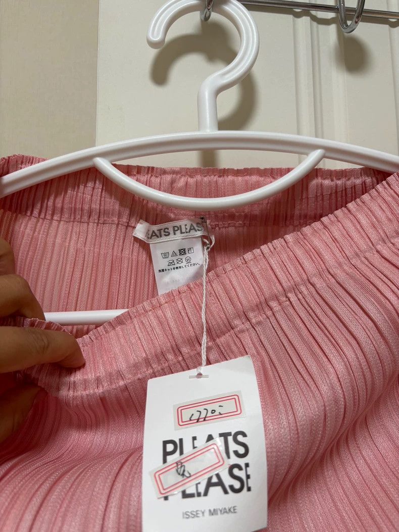 Issey Miyake Issey Miyake size:3 Pink pleated pants Size 42" / US 20 - 3 Thumbnail
