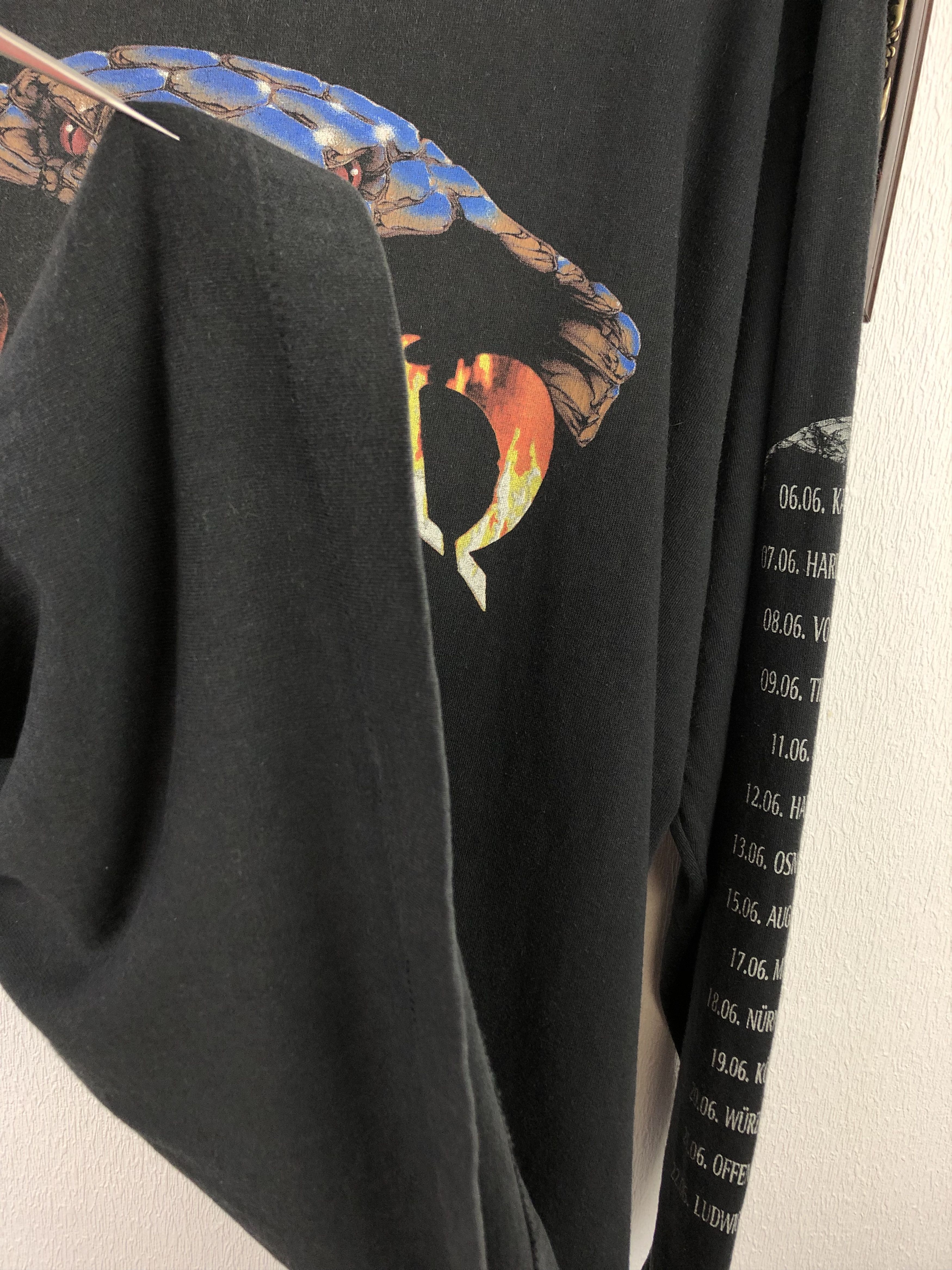 Band Tees Vintage 90's Omen Reopening the Gates Band Shirt Long Sleeve Size US XL / EU 56 / 4 - 11 Thumbnail