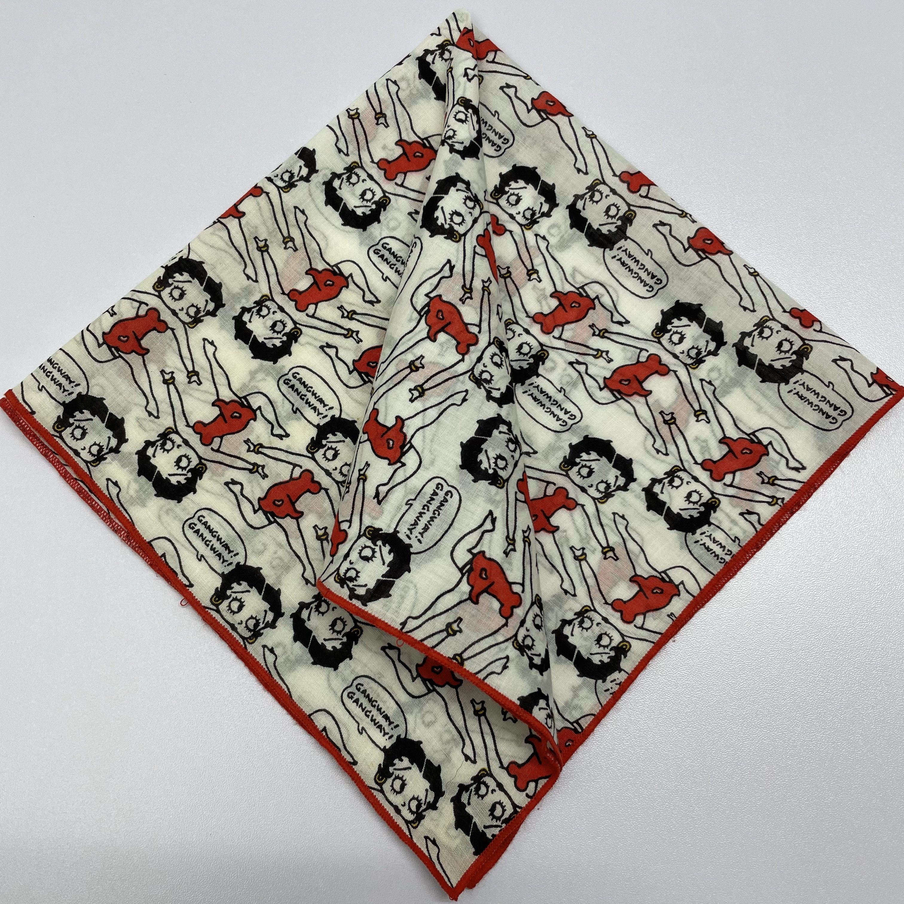 Cartoon Network 80s Betty Boob Handkerchief / Neckerchief / Bandana - 4333 Size ONE SIZE - 1 Thumbnail