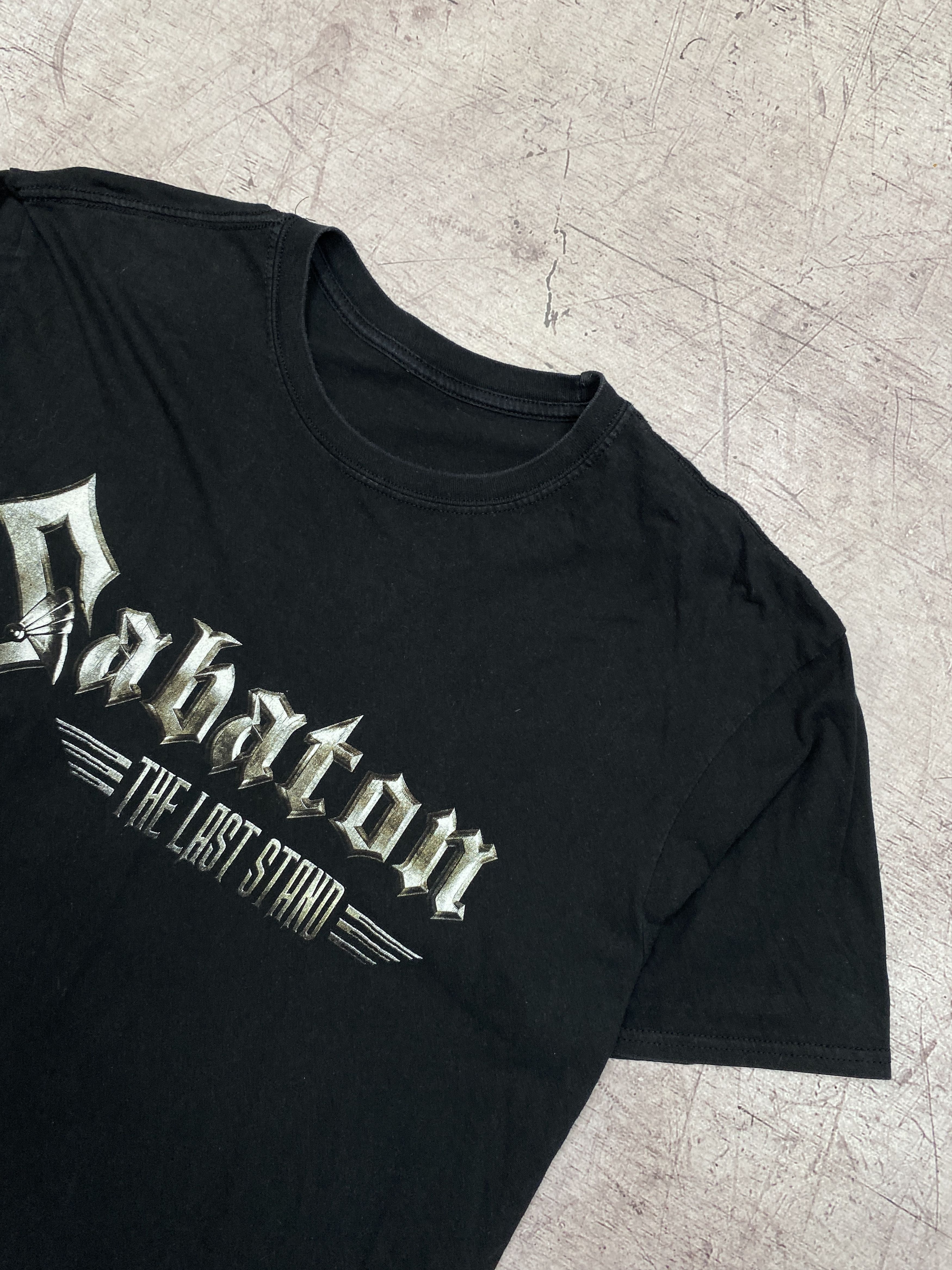 Band Tees × Vintage Sabaton The Last Stand Vintage Mens Rock Band T-Shirt Size US XL / EU 56 / 4 - 2 Thumbnail