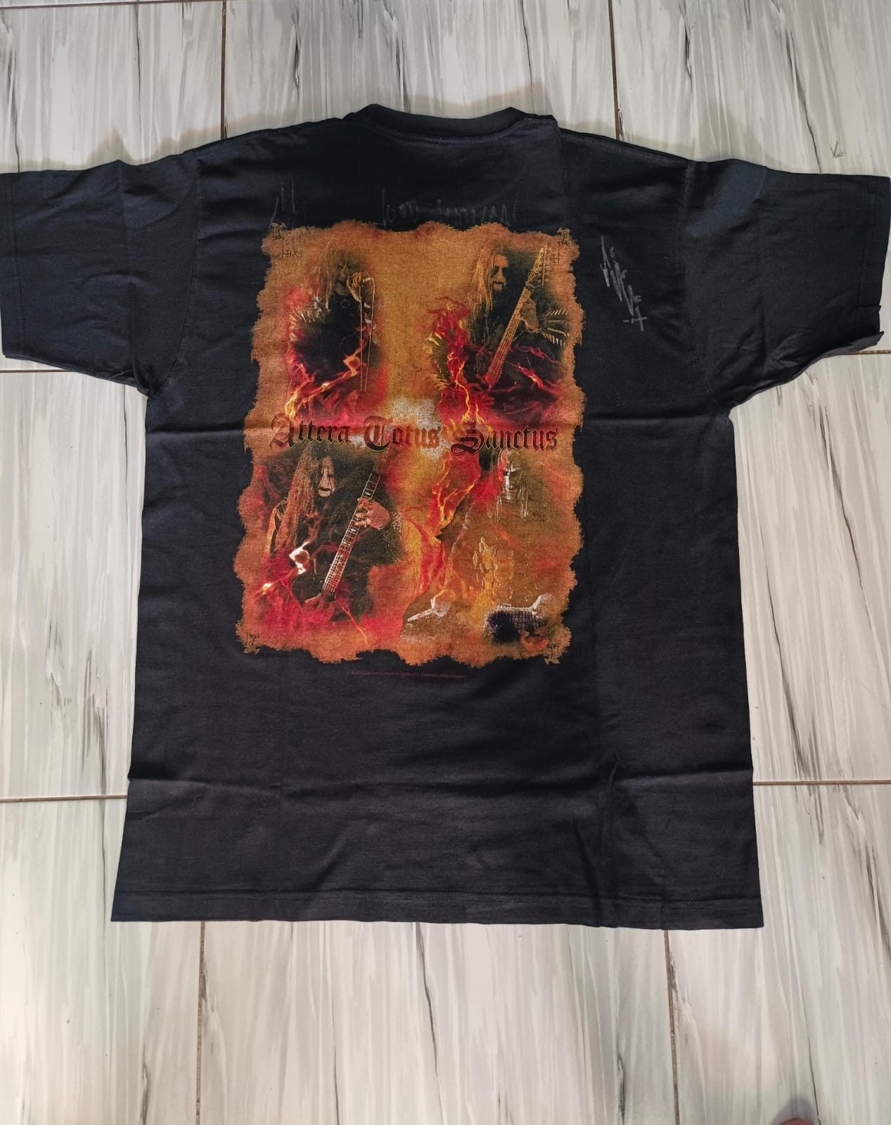 Band Tees Vintage Dark Funeral Attera totus sanctus black metal Size US XL / EU 56 / 4 - 2 Thumbnail