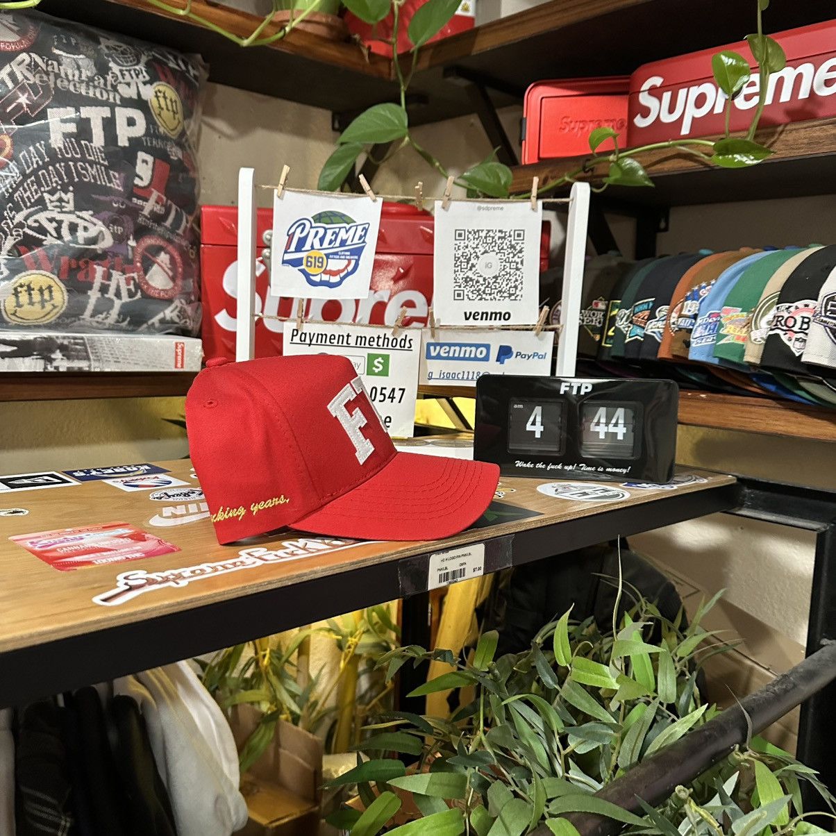 Fuck The Population Ftp arch logo hat red Size ONE SIZE - 2 Thumbnail