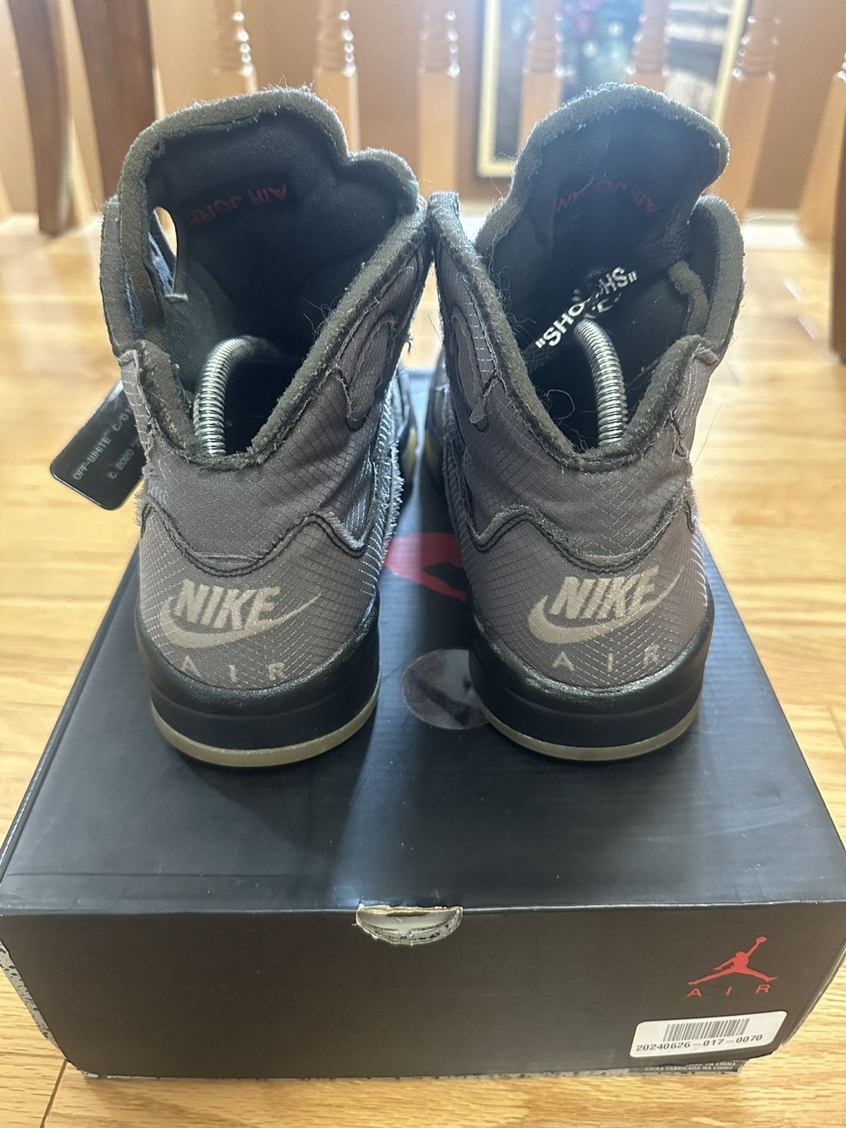 Jordan Brand Jordan 5 Off White Muslin Size US 9 / EU 42 - 5 Thumbnail