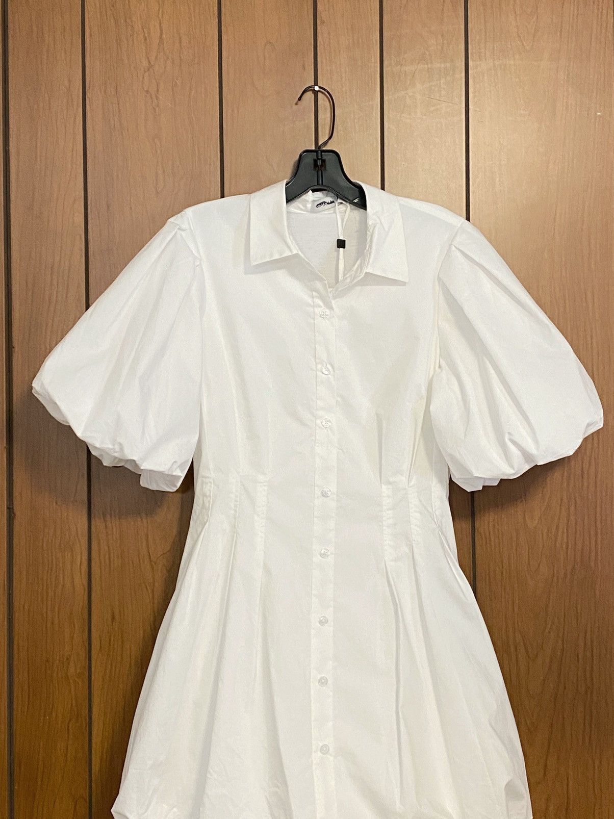 Simkhai SIMKHAI Cleo Puff-Sleeve Minidress size 6 Size M / US 6-8 / IT 42-44 - 8 Thumbnail