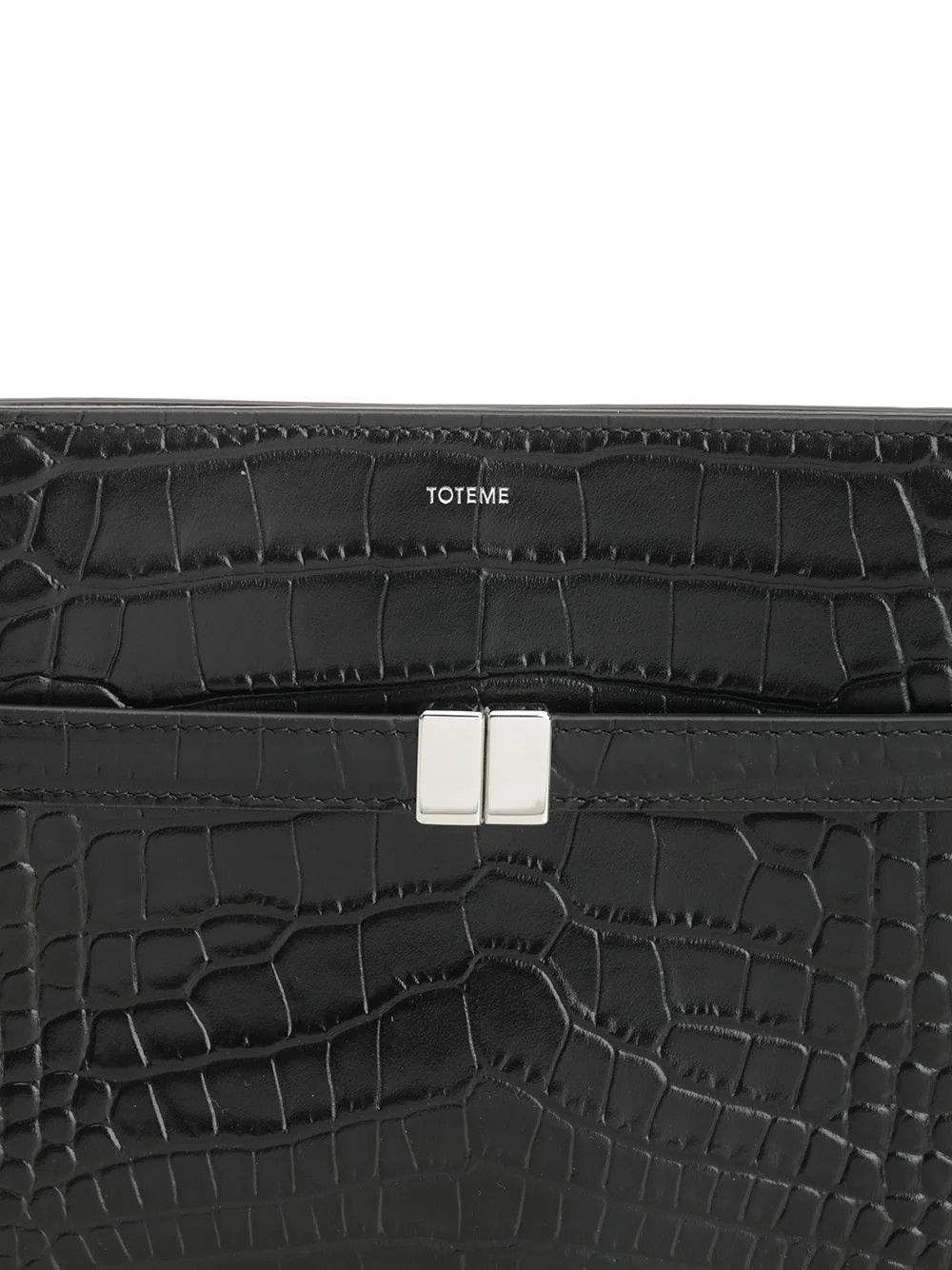 Toteme os11x0826 Size: OS / Embossed Belted Crossbody Bag in Black Size ONE SIZE - 3 Thumbnail