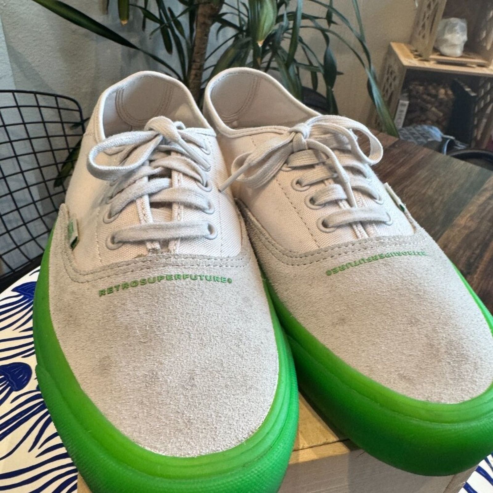 Retrosuperfuture × Vans Vans Vault x Retrosuperfuture OG Authentic LX, Men’s 10.5 Size US 10.5 / EU 43-44 - 3 Thumbnail
