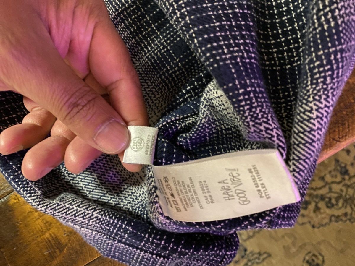 Stussy Stussy Paul Shadow Plaid Zip Flannel Size US XL / EU 56 / 4 - 5 Thumbnail