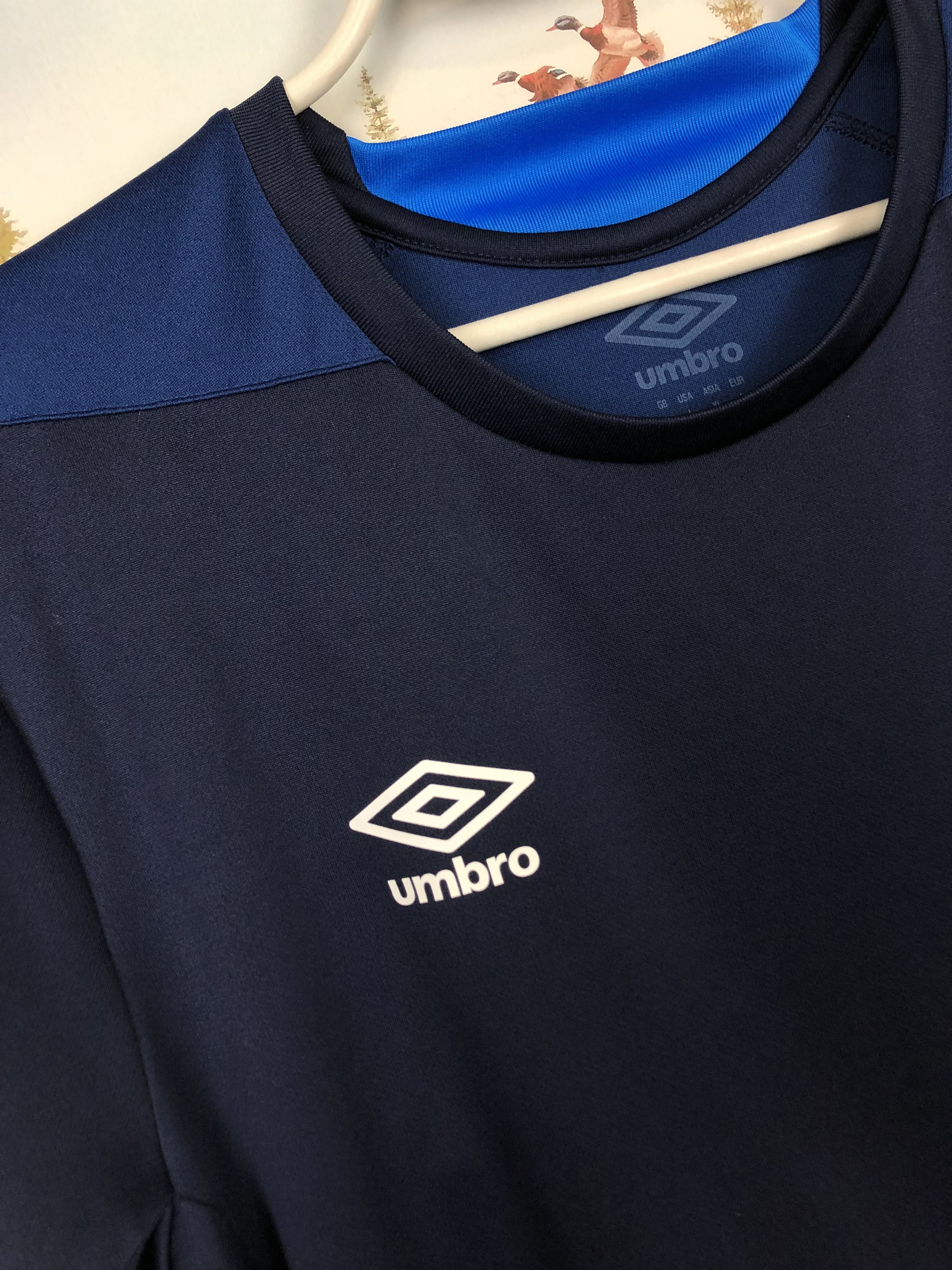 Adidas Umbro Schalke 04 Football Shirt Train Soccer Mens Jersey Tee Size US L / EU 52-54 / 3 - 4 Thumbnail