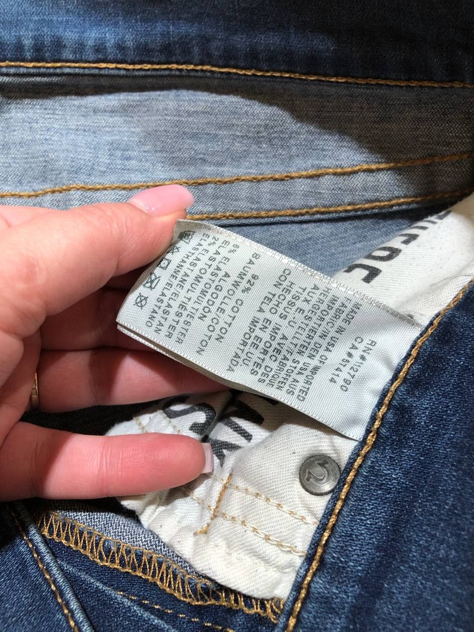 True Religion True Religion Men's Rocco skinny Straight Jeans Size US 32 / EU 48 - 3 Thumbnail
