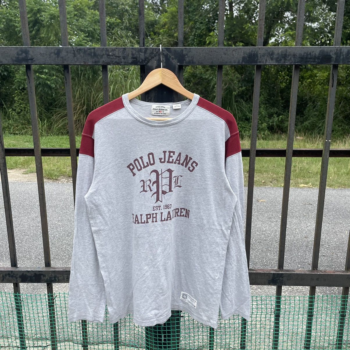 Polo Ralph Lauren × Ralph Lauren × Vintage 🔥🔥Vintage Polo Ralph Lauren Big Logo Longsleeves Tee Size US L / EU 52-54 / 3 - 1 Thumbnail