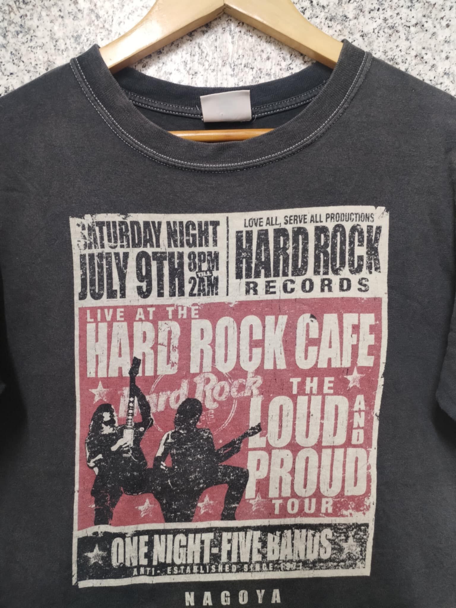 Hard Rock Cafe VINTAGE HARD ROCK VERY RARE Size US S / EU 44-46 / 1 - 3 Thumbnail