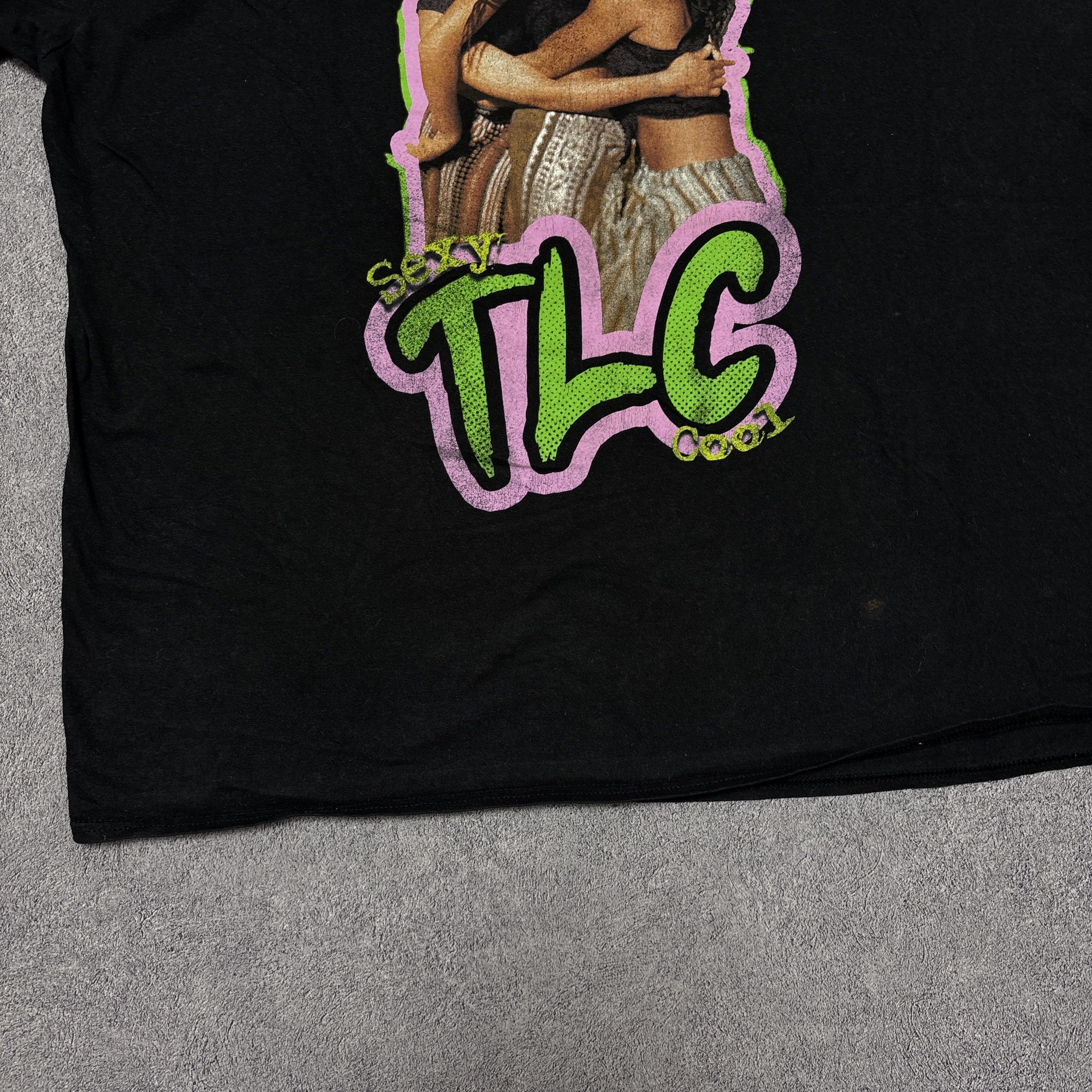 Band Tees × Rap Tees × Vintage TLC Hip Hop Band Tee Rap Tee Janet Jackson Mariah Carey Size US XXL / EU 58 / 5 - 9 Thumbnail