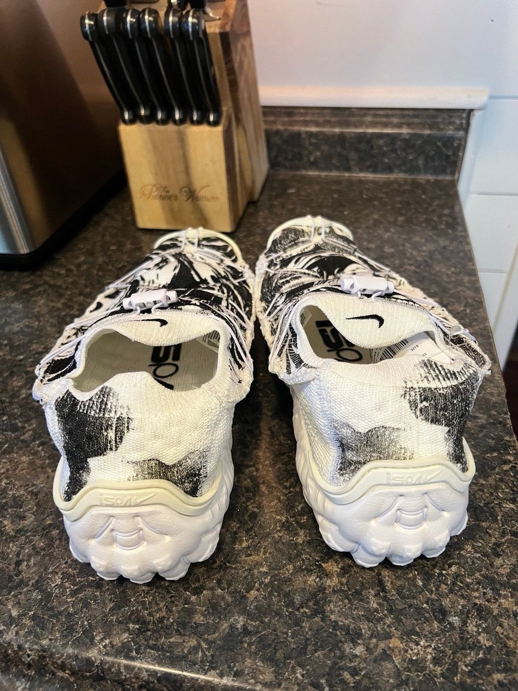 Nike New Nike ISPA MindBody 'Black and White' Sneakers Men's 9 Size US 9 / EU 42 - 6 Thumbnail
