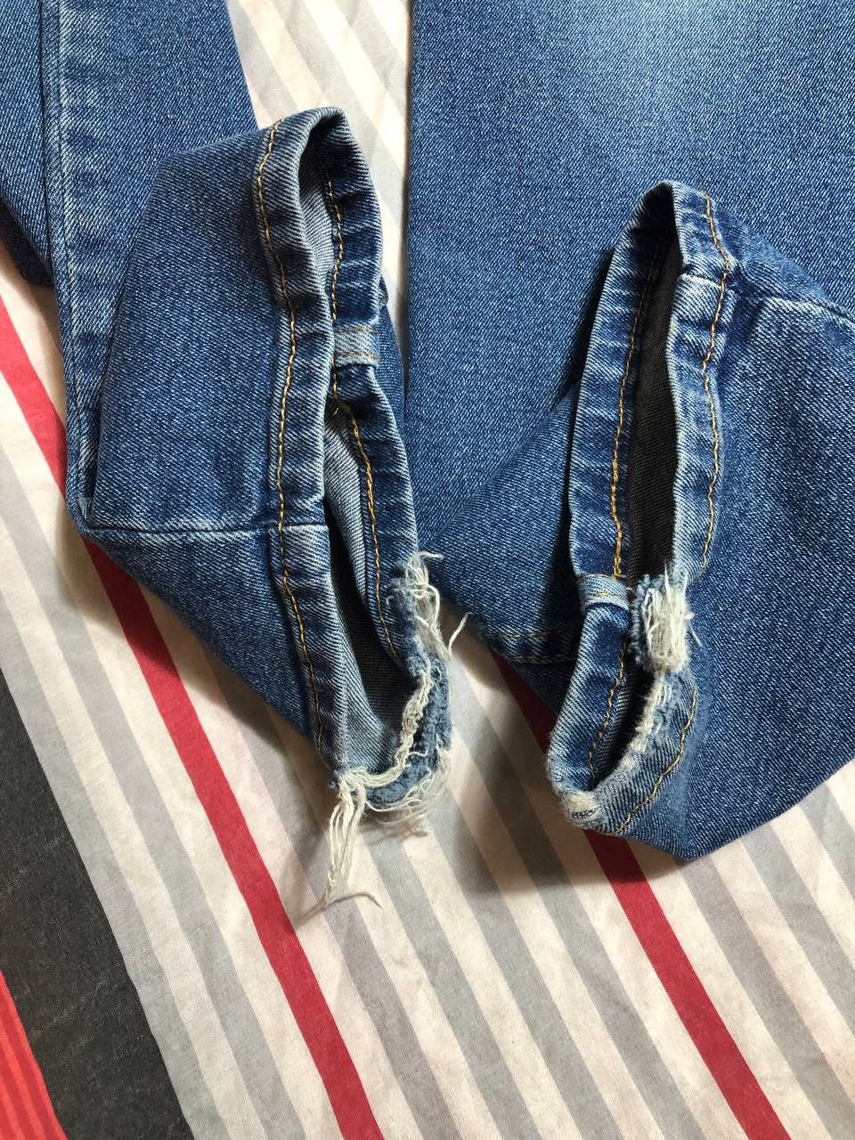 Levi's × Vintage Vintage 90s Levi’s 514 Boot Cut Made in USA Size US 36 / EU 52 - 5 Thumbnail