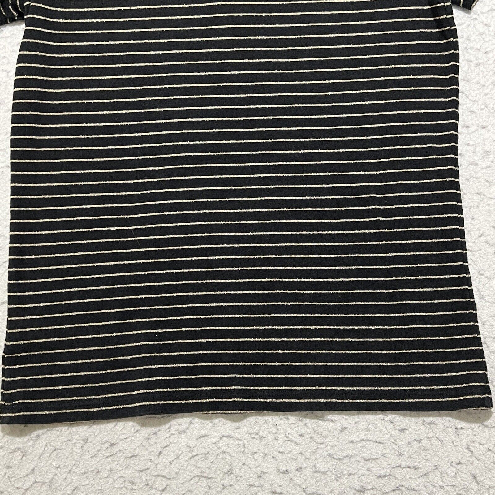 Lauren Ralph Lauren Lauren Ralph Lauren Henley Short Sleeve Black Gold T Shirt Size S / US 4 / IT 40 - 11 Thumbnail