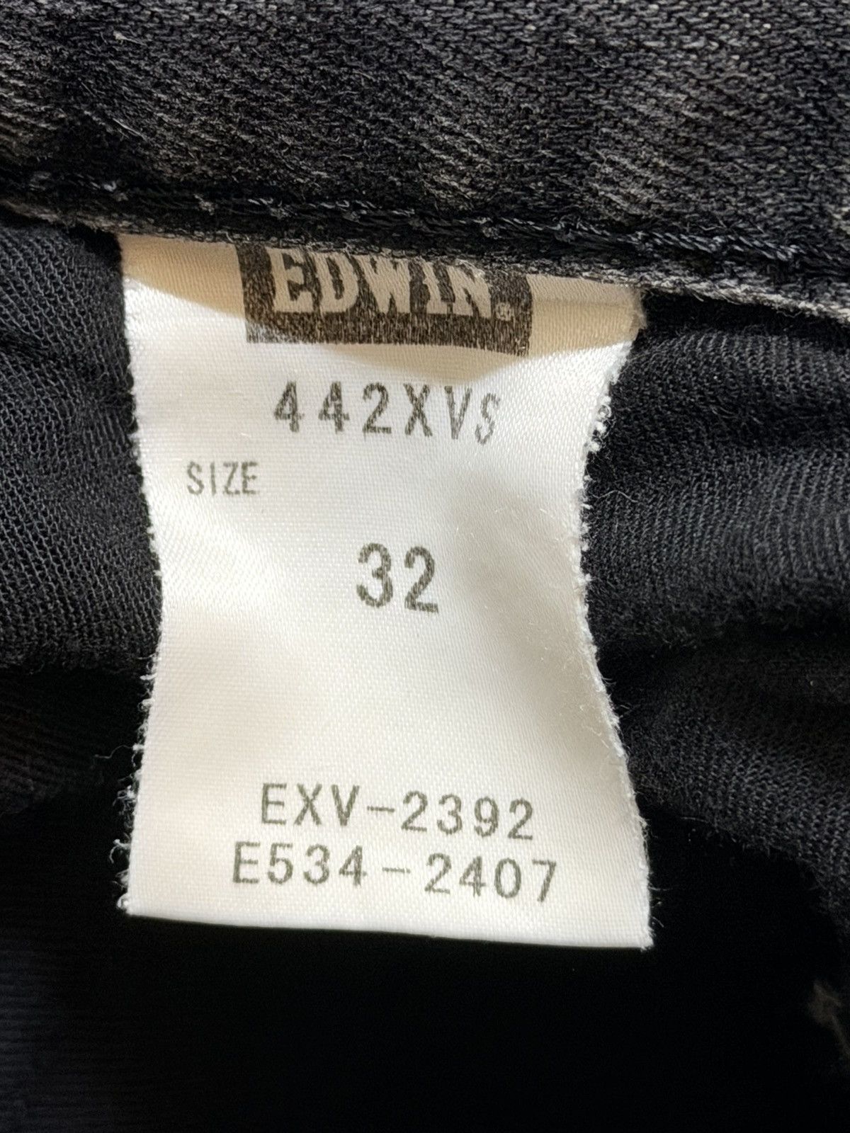 Edwin Edwin Exclusive Vintage XV Faded Wash Whisker Wide Leg Flare Size US 32 / EU 48 - 8 Thumbnail
