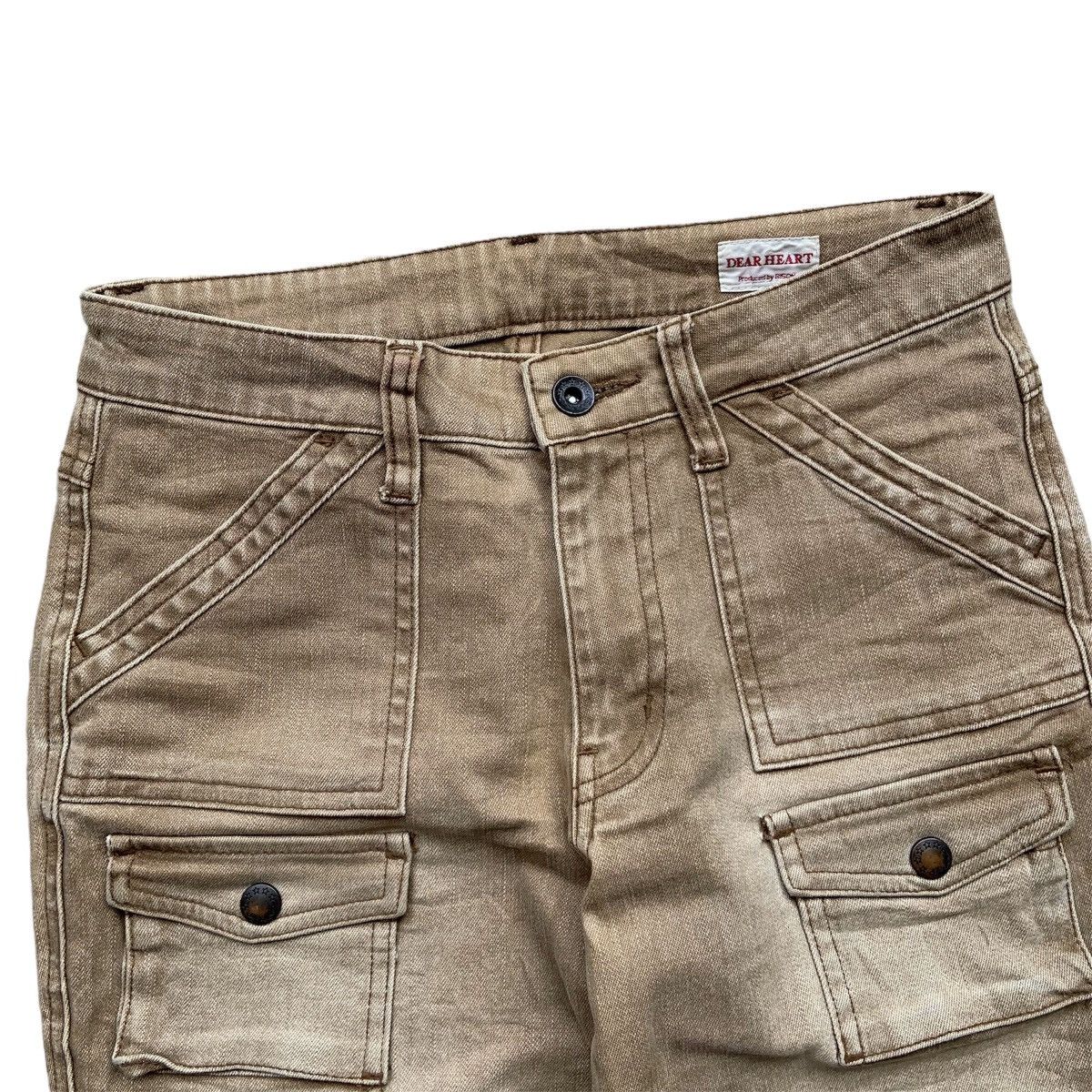 Hysteric Glamour × Japanese Brand × PPFM Dear Heart Flare Bush Pants Size US 28 / EU 44 - 2 Thumbnail