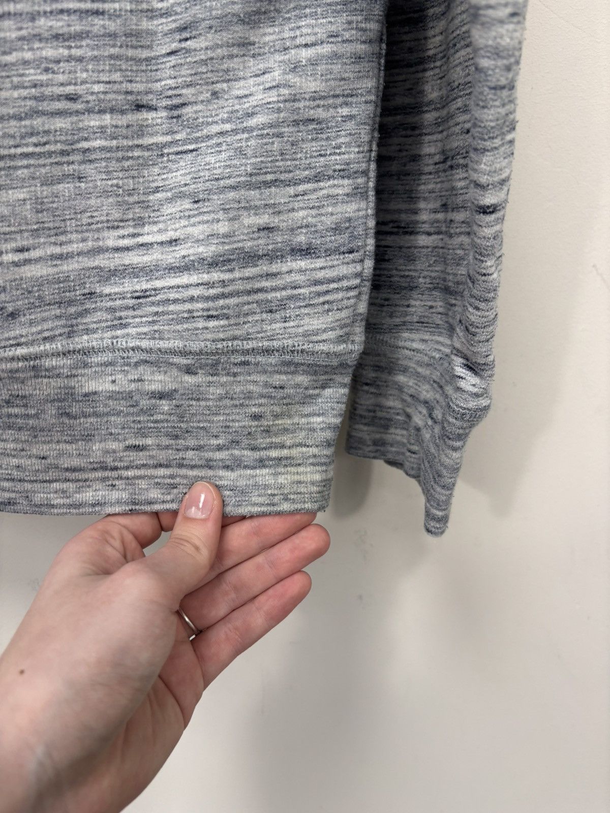 Our Legacy Our Legacy AW14 Blue Grey Melange Sweatshirt Pullover Size US L / EU 52-54 / 3 - 21 Thumbnail