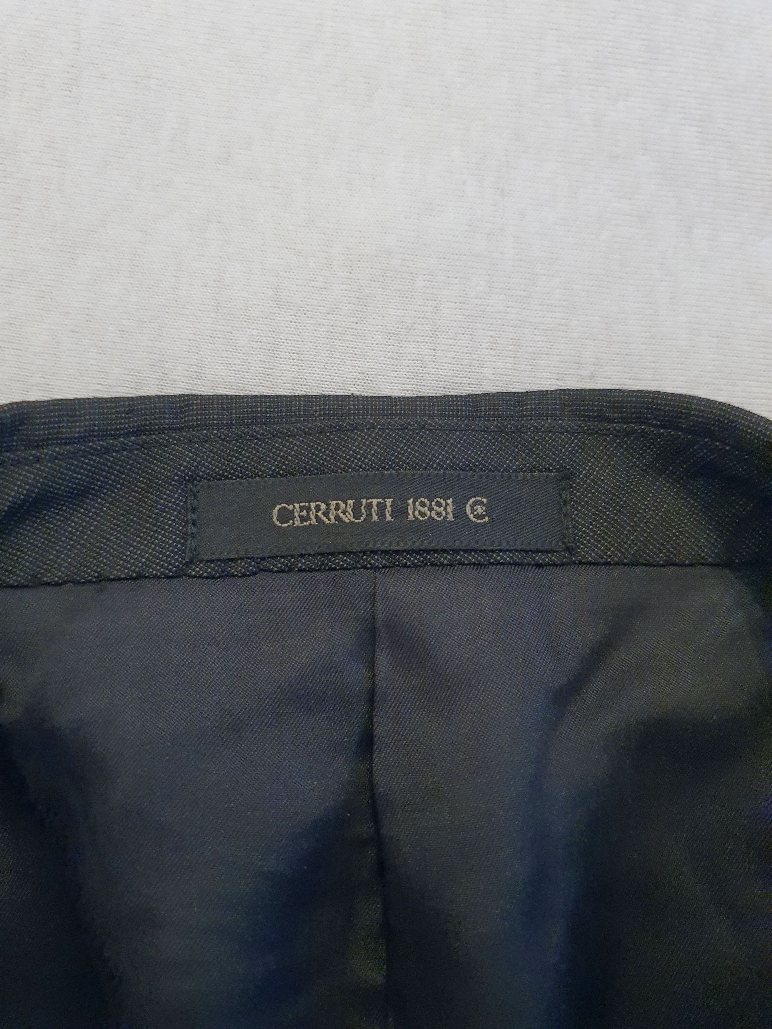 Cerruti 1881 Vintage Sports Coat/Jacket - Dark Gray/Charcoal - Wool, Silk Size 44R - 5 Thumbnail