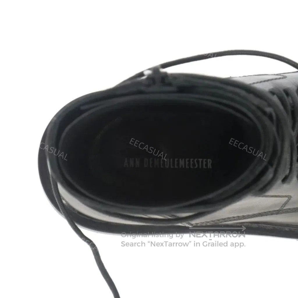 Ann Demeulemeester ANN DEMEULEMEESTER Black Ankle Boots. Size US 8 / IT 38 - 7 Thumbnail