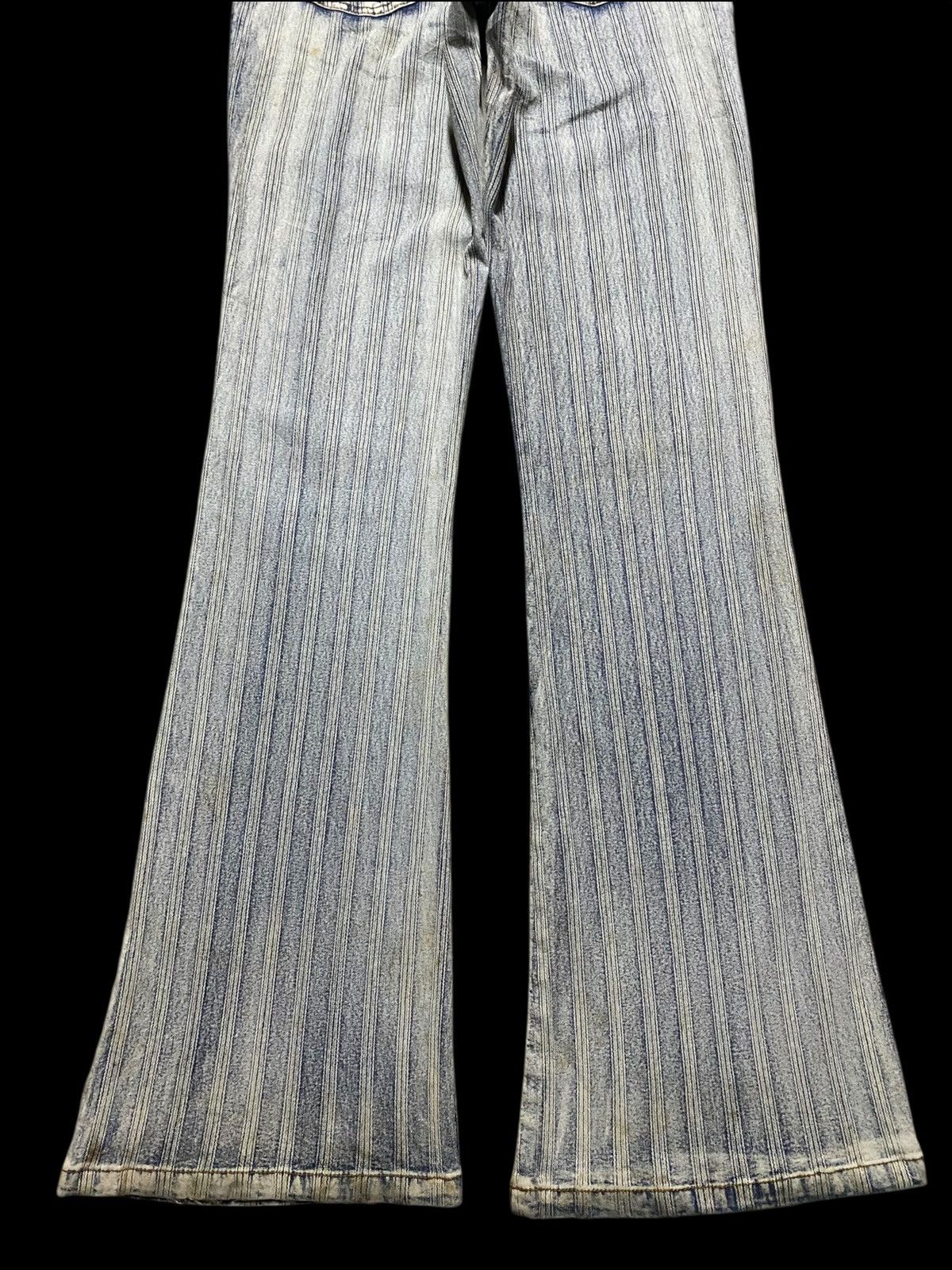 Japanese Brand Rare vintage Y2K P.M. Pantomime blue flare jeans jeans Size US 28 / EU 44 - 6 Thumbnail