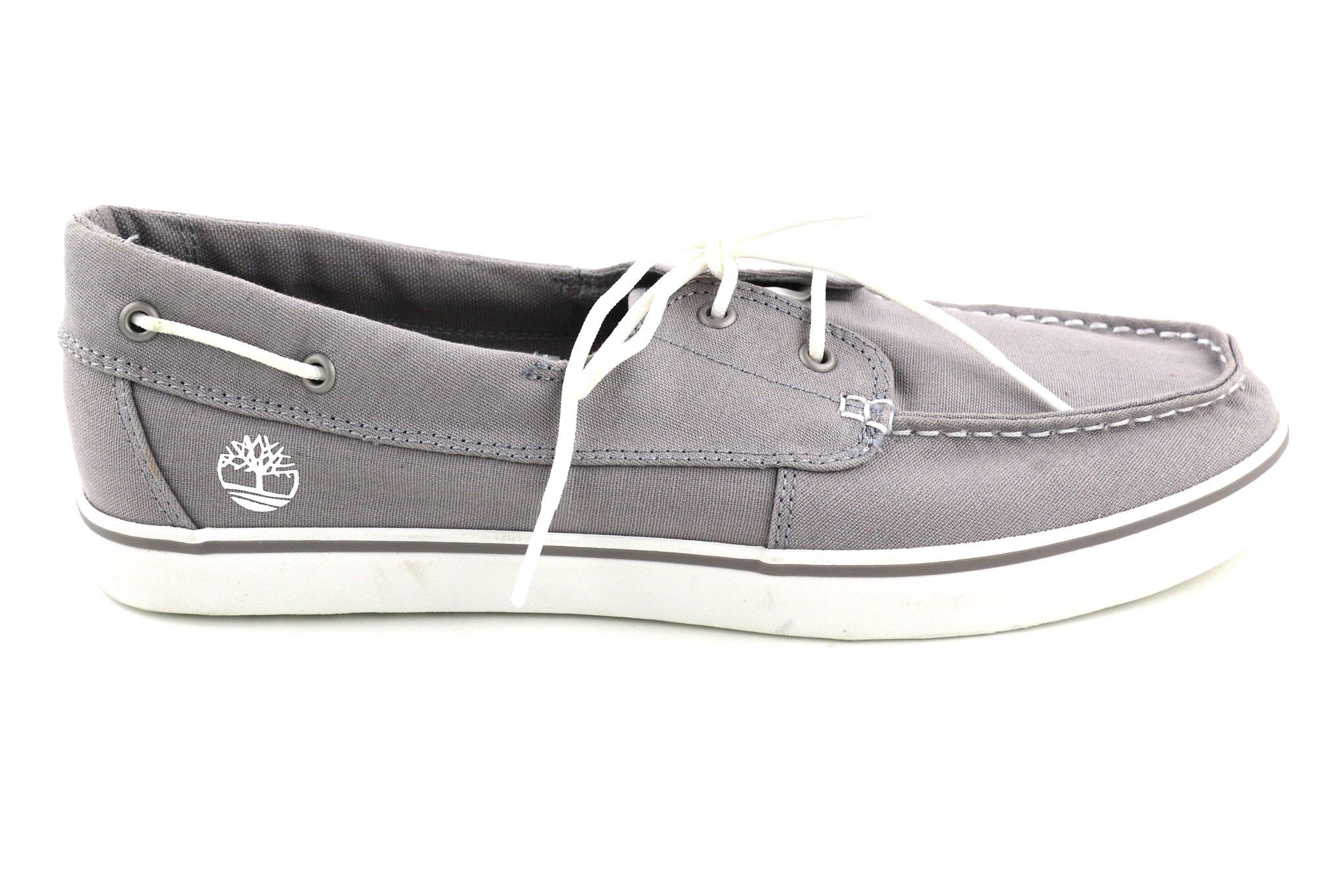 Timberland A253M-A44118 EU43/44 Grey Textile Low-Top Loafers 81135 Size US 10.5 / EU 43-44 - 15 Thumbnail
