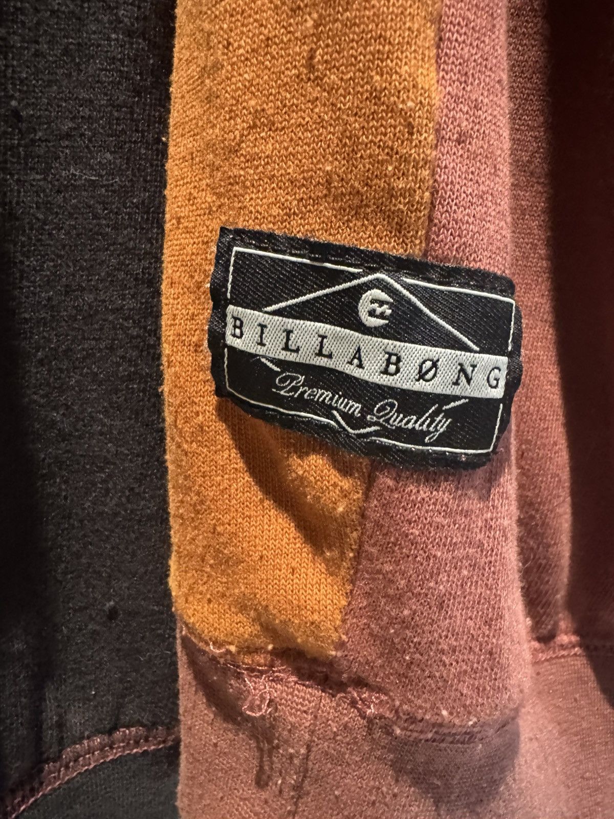 Billabong Orange Billabong Brown Crewneck Raglan Soft Arm Graphic Size US M / EU 48-50 / 2 - 3 Thumbnail