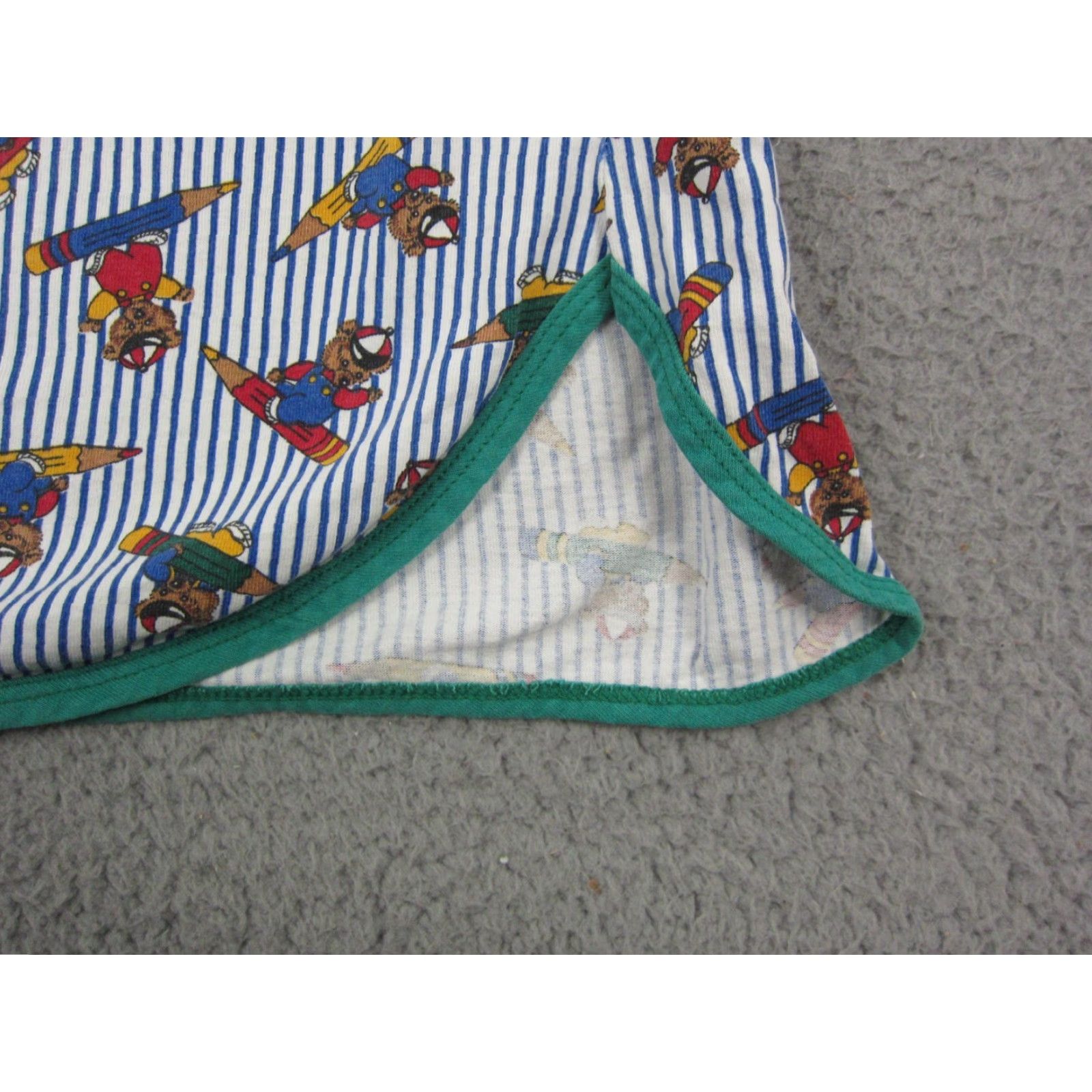 Vintage VINTAGE Avon Shirt Womens One Size White Blue Teddy Bears All Over Print Size ONE SIZE - 6 Thumbnail