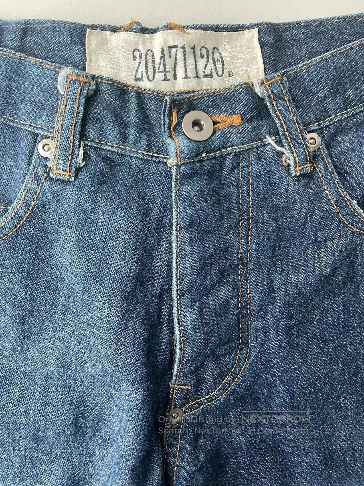 20471120 Vintage Six-Pocket Denim Pants. Size US 32 / EU 48 - 7 Thumbnail