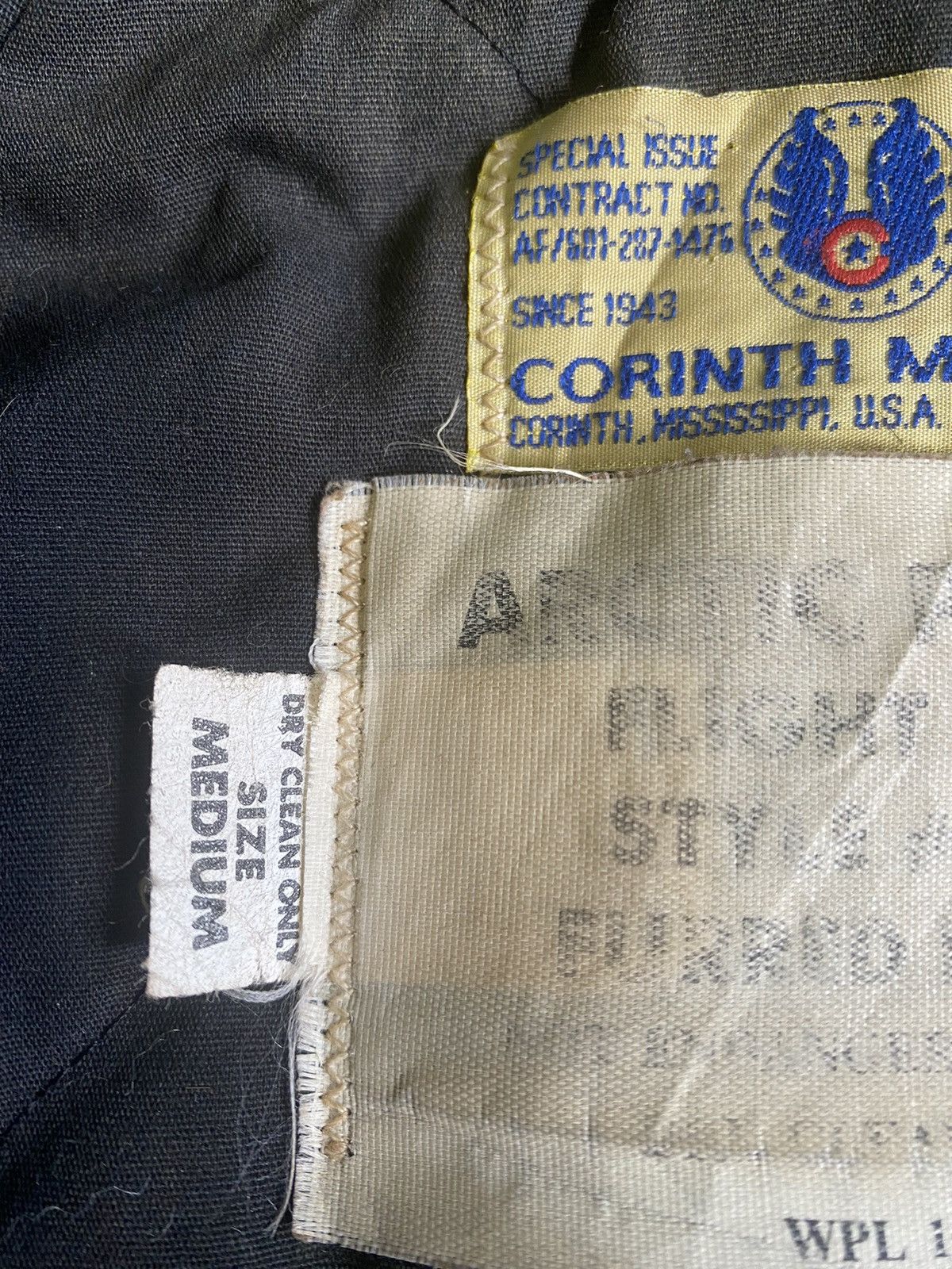 Uniform Bridge VINTAGE 40s CORINTH MFG.CO ARCTIC QUILTED PARKA JACKET Size US M / EU 48-50 / 2 - 11 Thumbnail