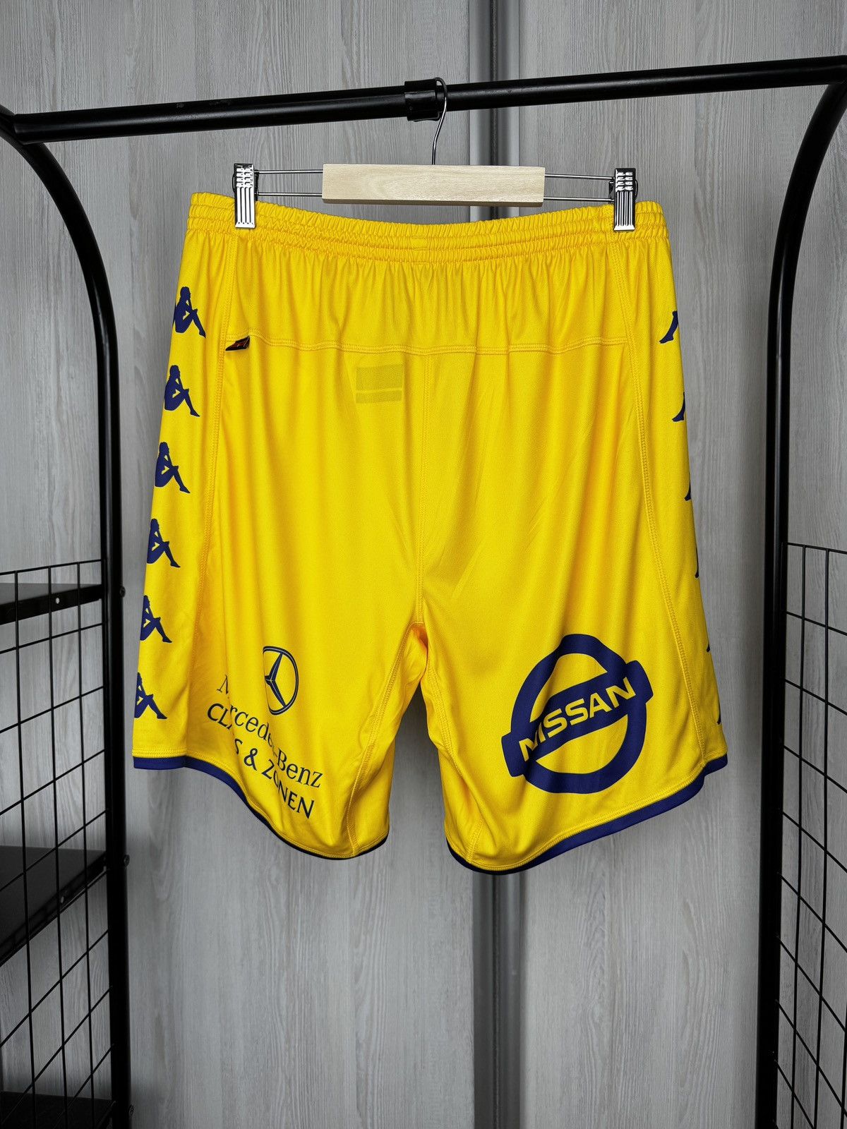 Kappa Kappa Kombat STVV Sint-Truiden match issue soccer shorts M Size US 32 / EU 48 - 2 Thumbnail
