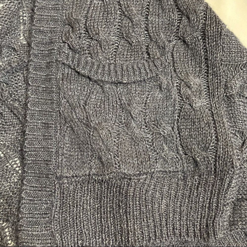 Other NWT New Ashley By 26 International Cable DRAPED CARDIGAN Si Size M / US 6-8 / IT 42-44 - 9 Thumbnail