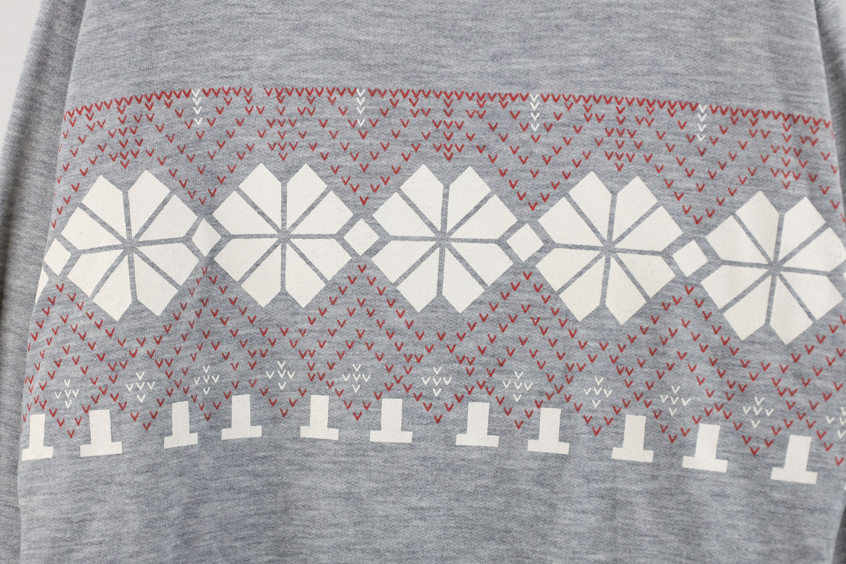 Vintage Vintage 70s 80s Streetwear Christmas Geometric Sweatshirt Size XL / US 12-14 / IT 48-50 - 4 Thumbnail