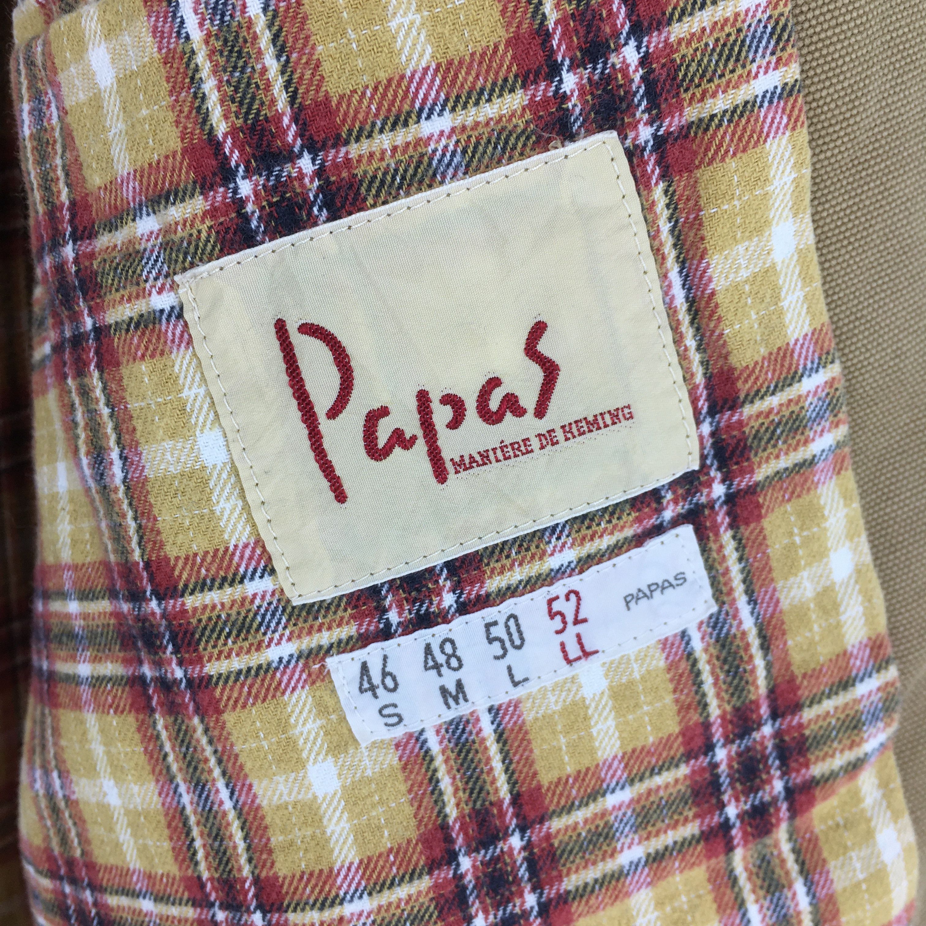 Vintage Vintage Papas Maniere De Heming Chore Workwear Denim Jacket Size US L / EU 52-54 / 3 - 8 Thumbnail