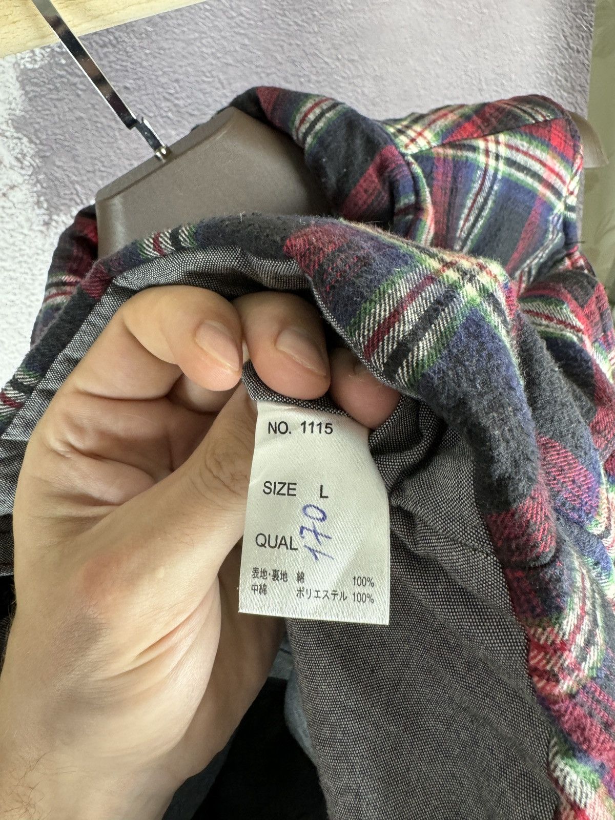 Flannel Candy Fantasy Japanese style checkered flannel vest gilet Size US L / EU 52-54 / 3 - 10 Thumbnail