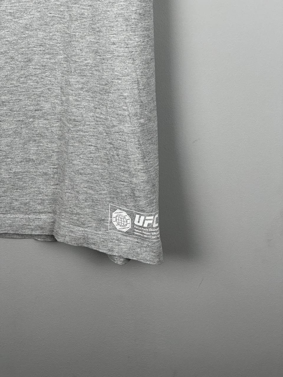 UFC UFC Authentic Official Grey Big Logo T Shirt Size US XXL / EU 58 / 5 - 5 Thumbnail