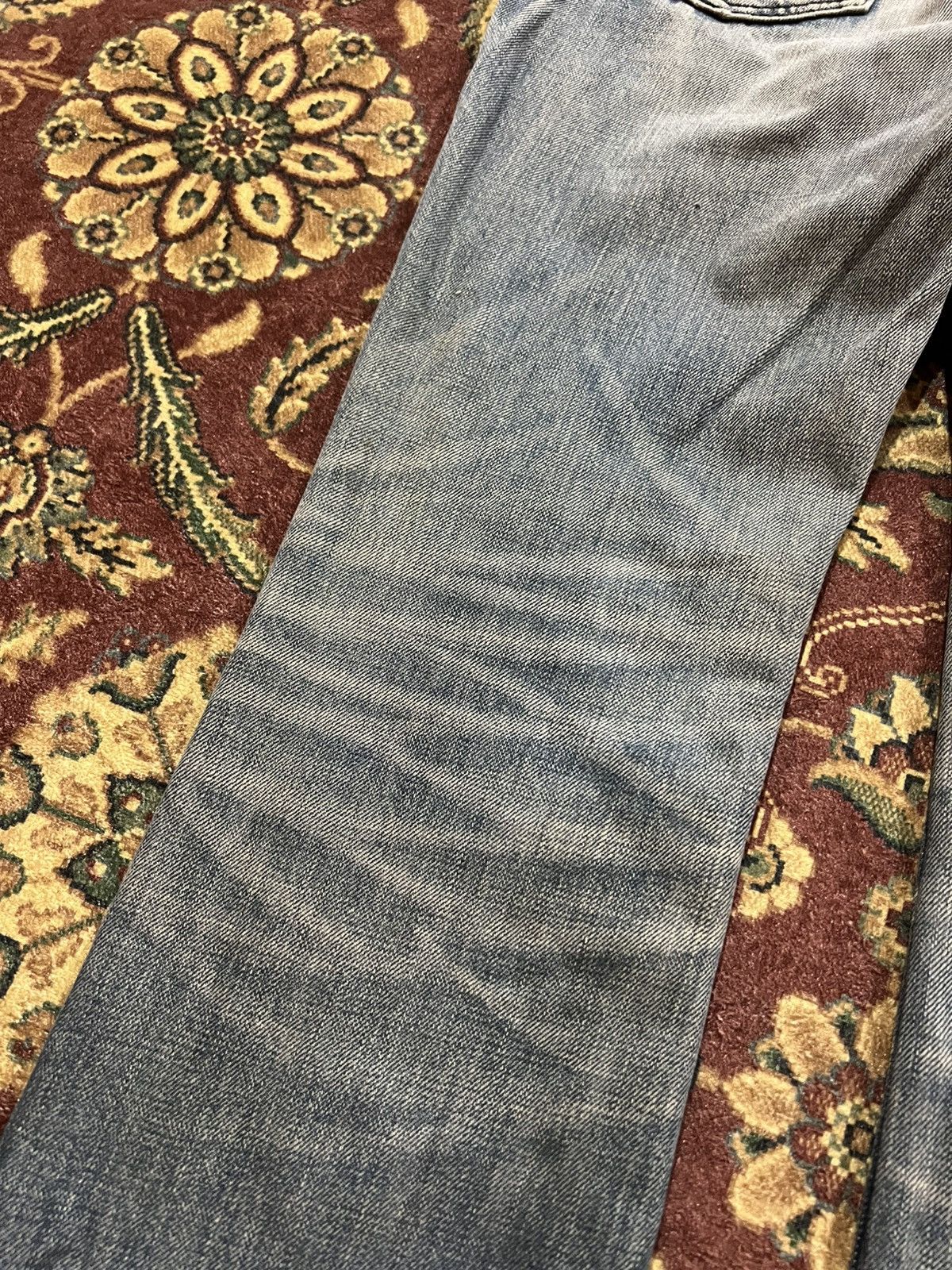Japanese Brand ROAR CROSS PISTOL DISTRESSED JEANS Size 30" / US 8 / IT 44 - 17 Thumbnail