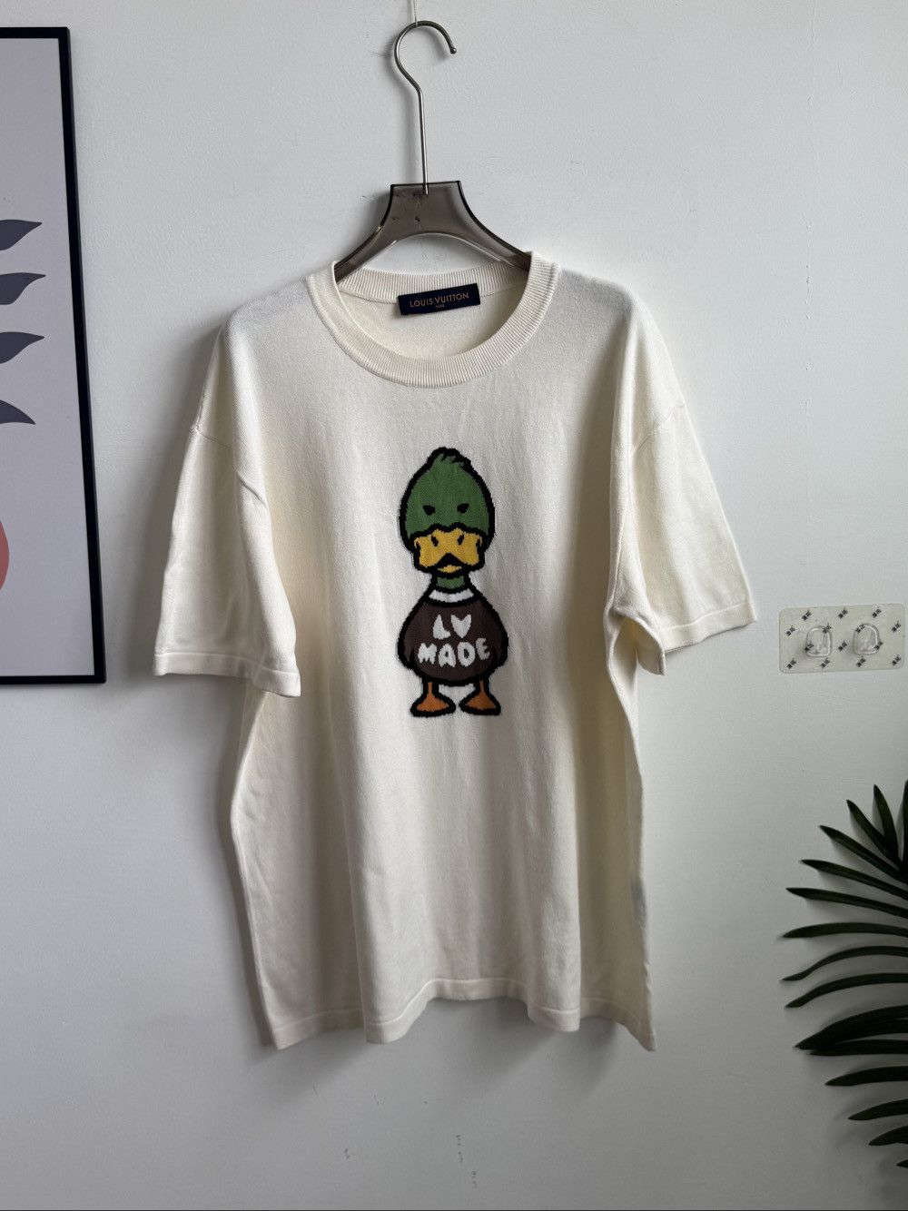 Louis Vuitton Louis Vuitton x Nigo Duck Print T-Shirt Size L Size US L / EU 52-54 / 3 - 1 Thumbnail