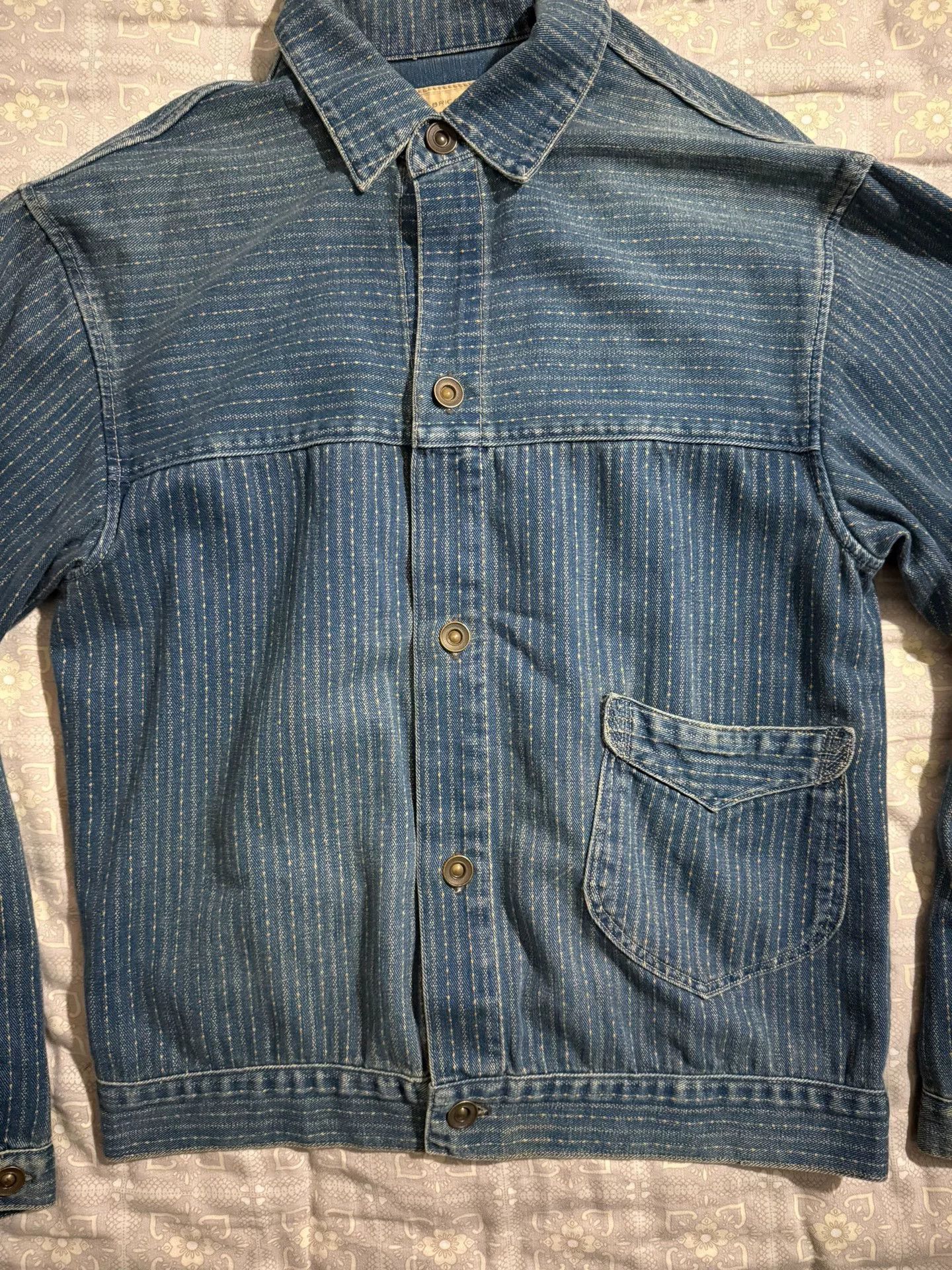 RRL Ralph Lauren RRL Best Indigo Cotton Jacket with Pocket Size US M / EU 48-50 / 2 - 2 Thumbnail