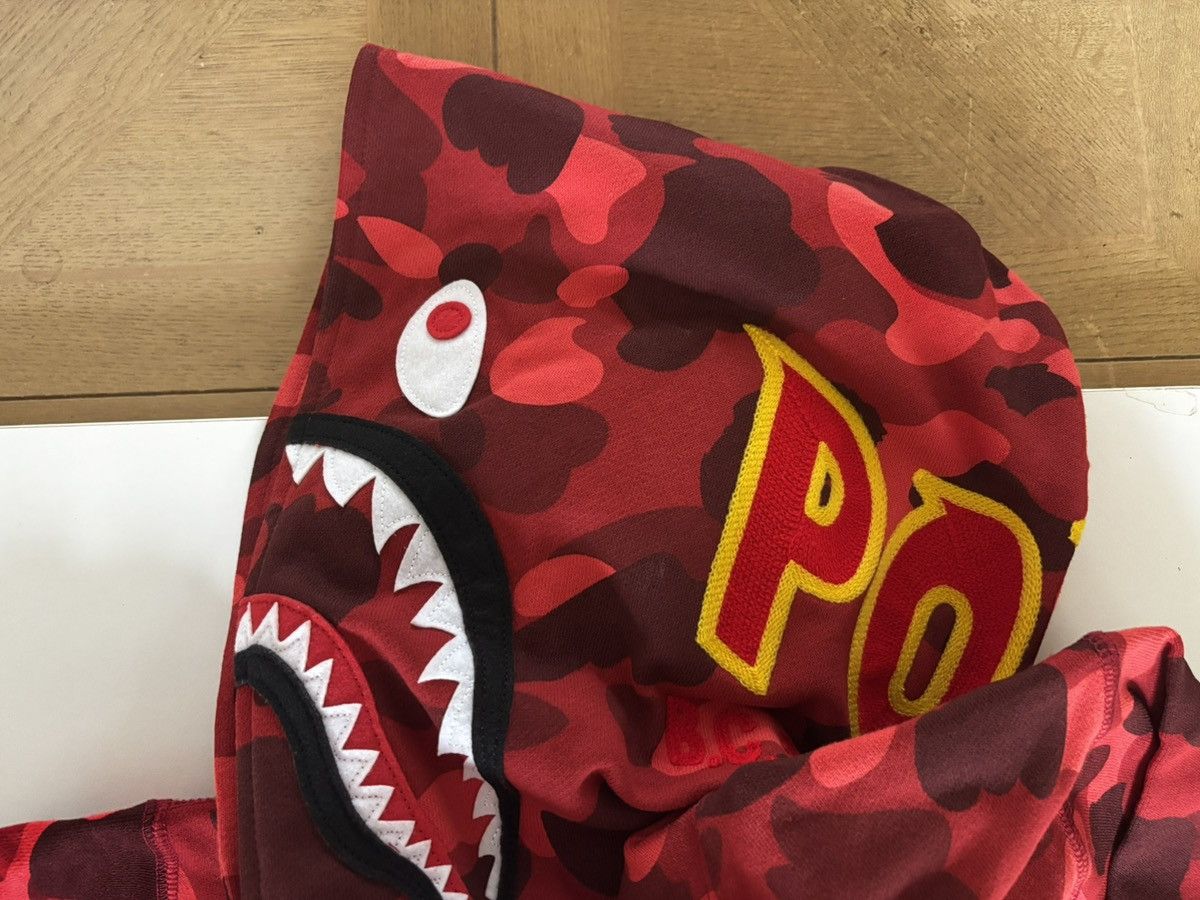 Bape Authentic ape bape color camo 2nd shark pullover hoodie xl Size US XL / EU 56 / 4 - 4 Thumbnail