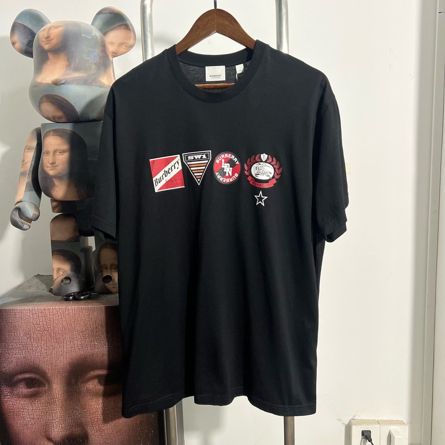 Burberry Burberry Retro Printed T-Shirt m Men Size US M / EU 48-50 / 2 - 1 Thumbnail