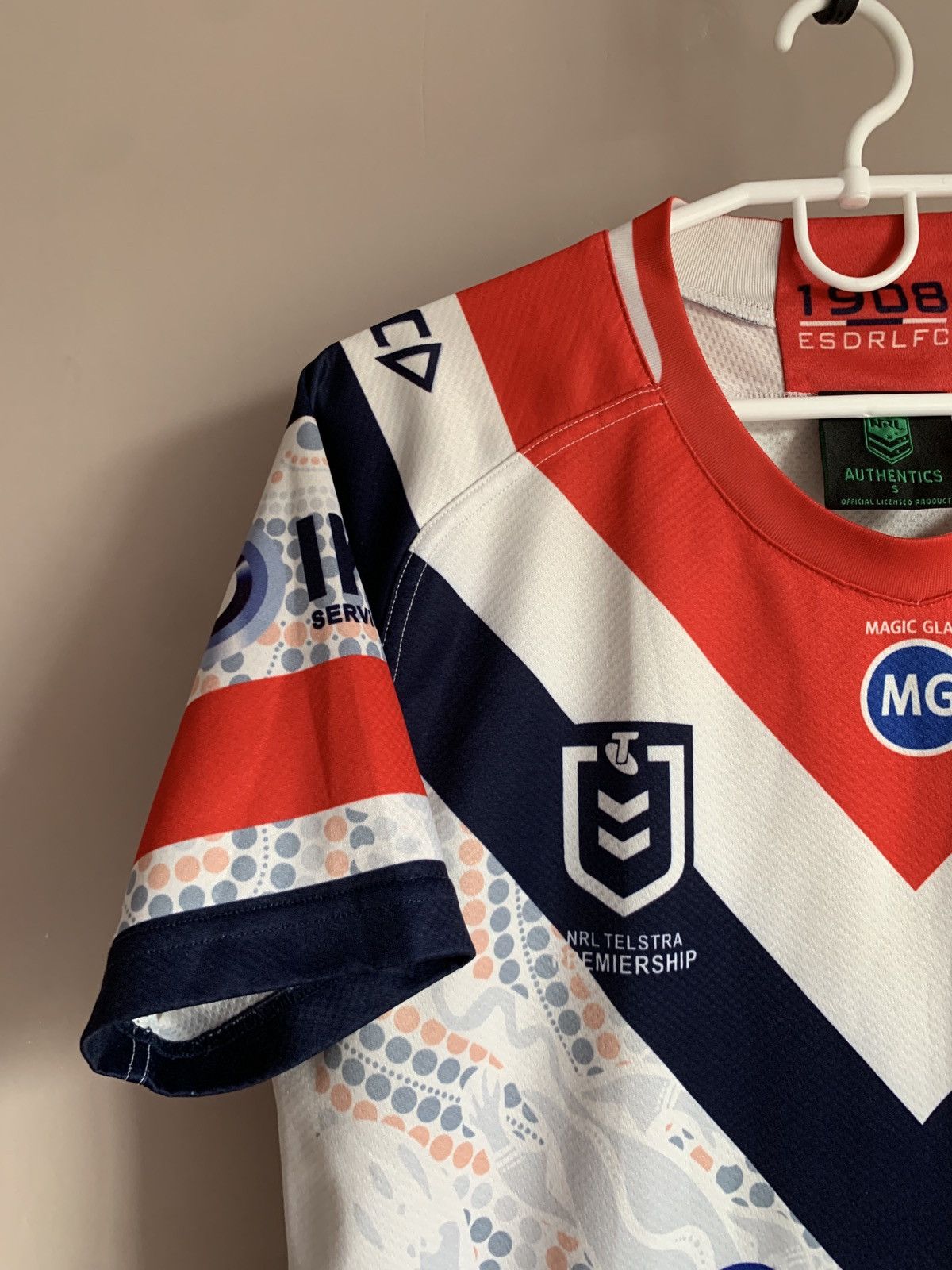 Other Sydney Roosters Rugby League Shirt NRL Jersey ISC Size S Size US S / EU 44-46 / 1 - 3 Thumbnail