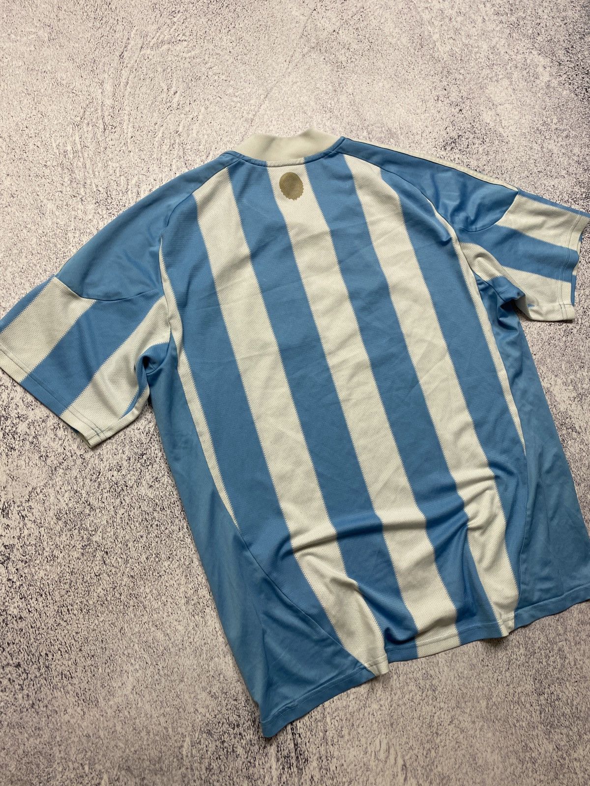Adidas × Vintage Argentina Adidas 2010 World Cup Football Home Jersey Size US L / EU 52-54 / 3 - 7 Thumbnail