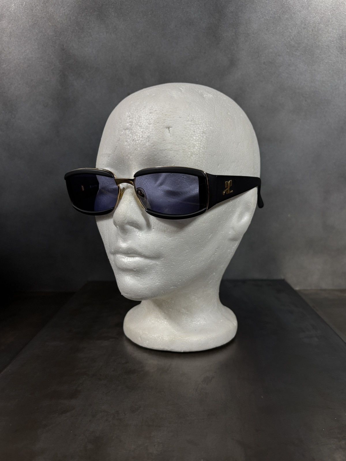 Courreges Vintage Courrèges Sunglasses Mercure Made in France 1990s Size ONE SIZE - 4 Thumbnail